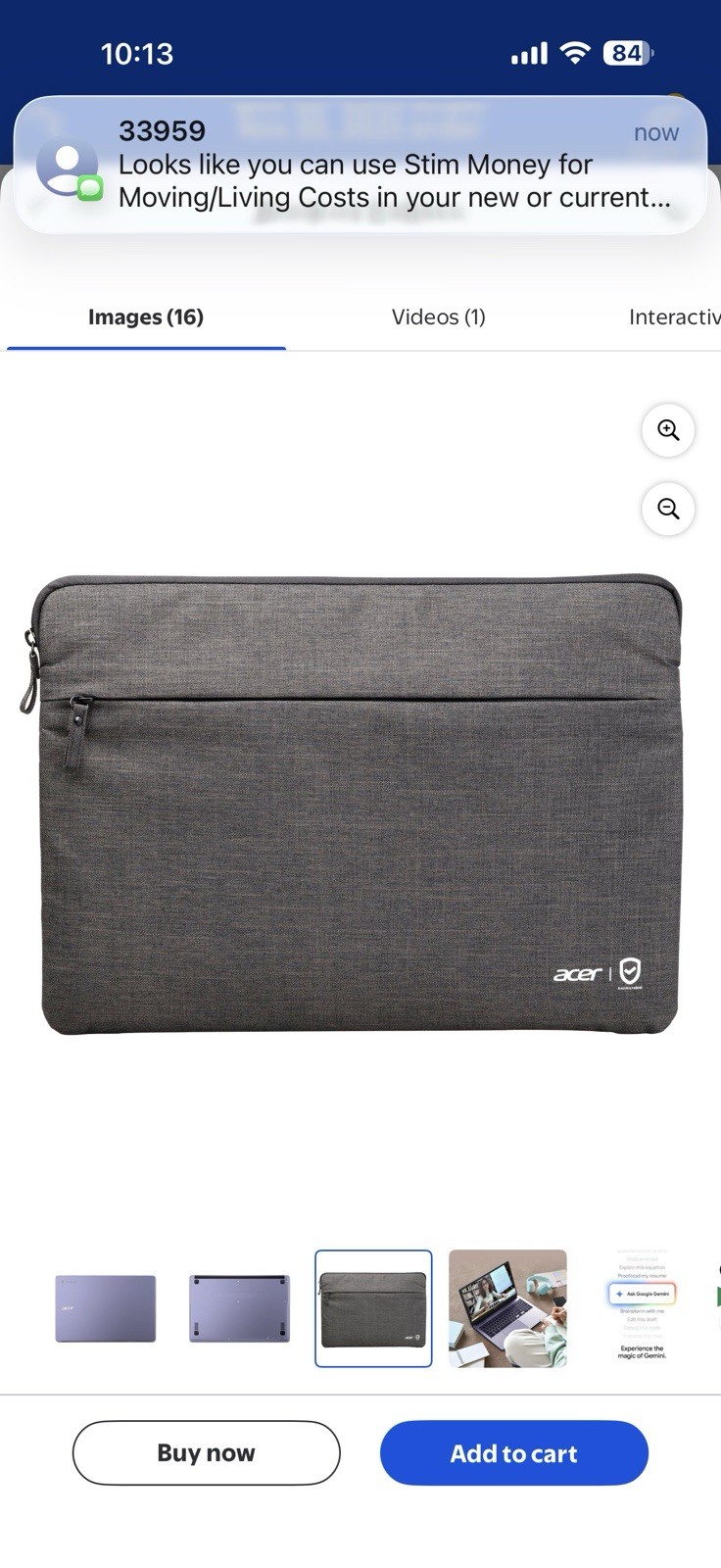Acer Chromebook 315 Laptop 15”6 inches brand New Inbox N 45 protective Sleeve