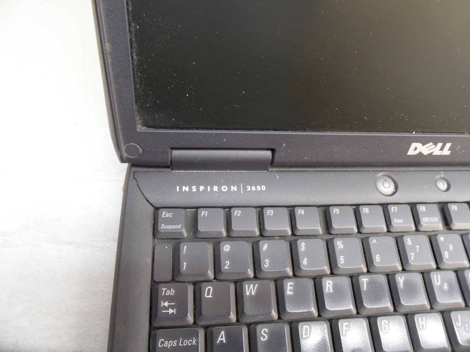 Dell Inspiron 2650 Laptop 4 Parts Posted Bios No Hard Drive *