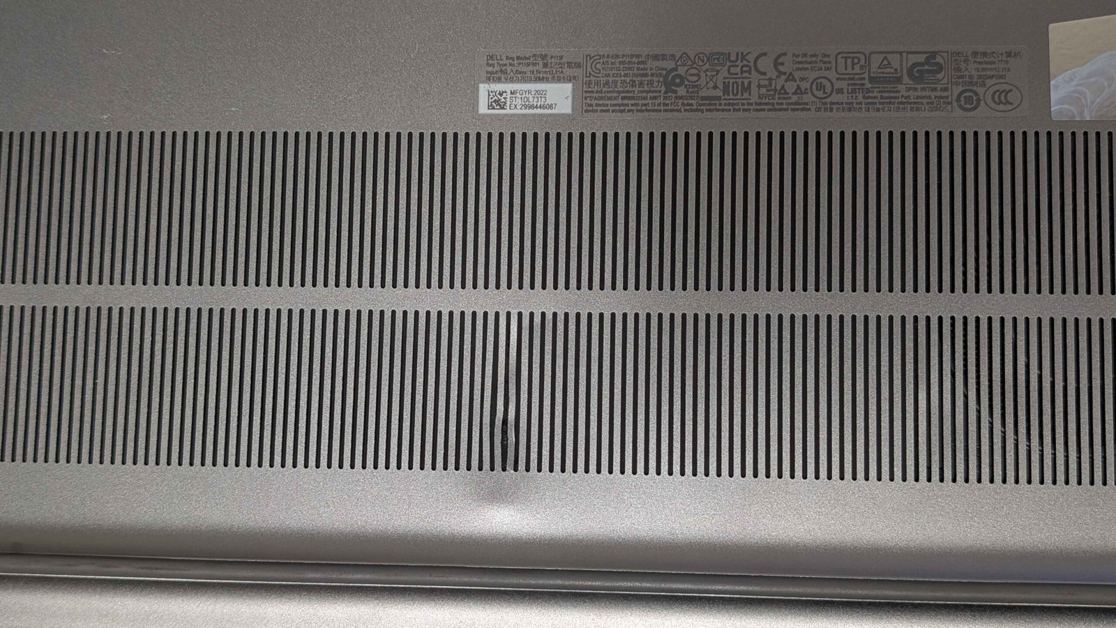 Dell Precision 7770 | i7-12850HX 2.1Ghz | 32GB RAM | 1TB M.2 | RTX A1000 | W11