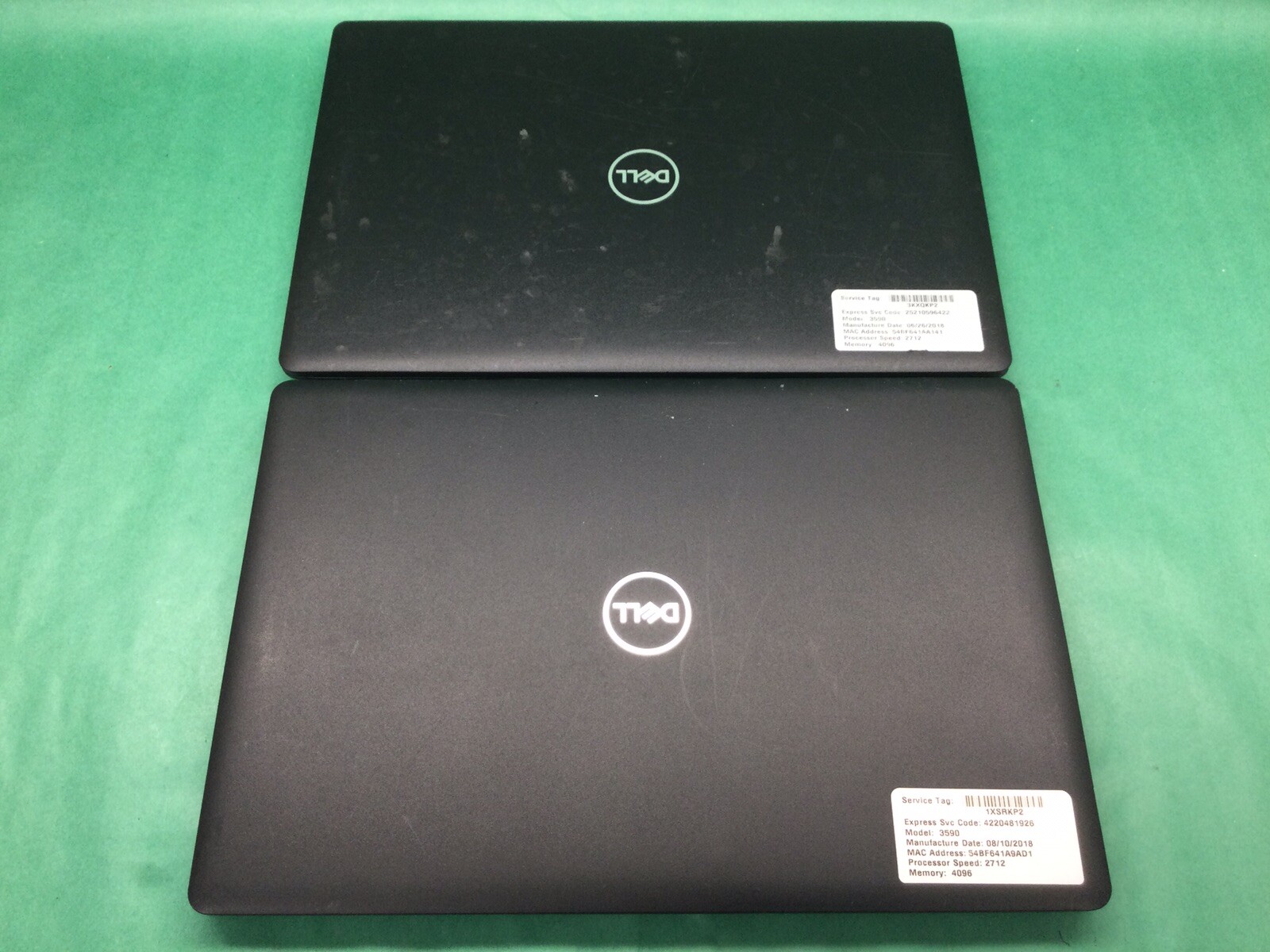 (2 PACK) Dell Latitude 3590 – 15.5” Laptop – POWER ON – UNTESTED