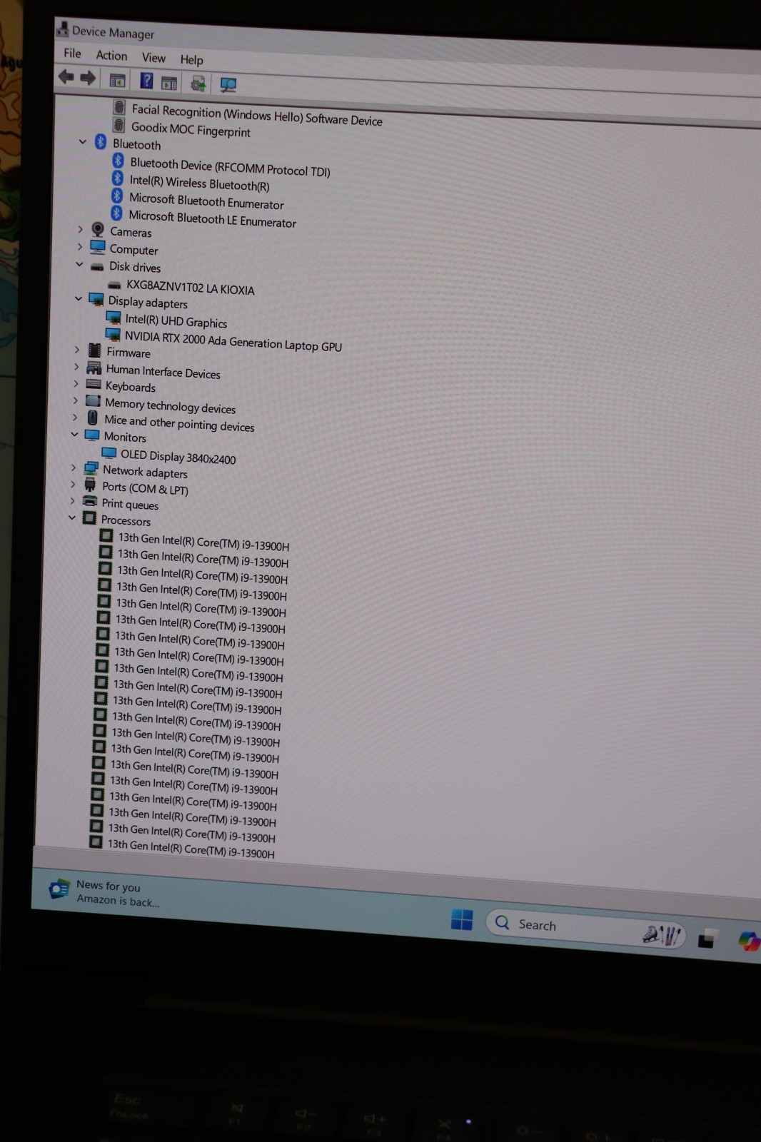 #2 Lenovo Think Pad P1 Gen 6 16 OLED 2.6 GHz i9-13900H 32GB 1TB SSD RTX 2000 Ada