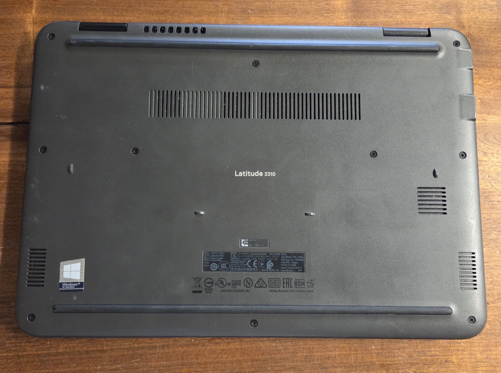 Dell LATITUDE 3310 13.3 TOUCH i3-8145U 2.1Ghz 4GB RAM 256GB SSD Win 11 Laptop