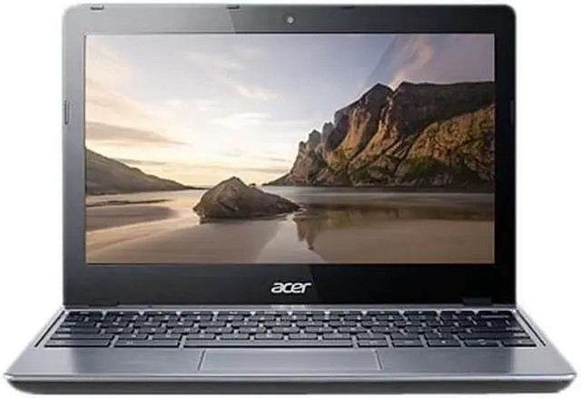 Acer Chromebook C720-2844 11.6 in 4GB RAM 16GB SSD Intel Celeron 2955U X2 SIlver