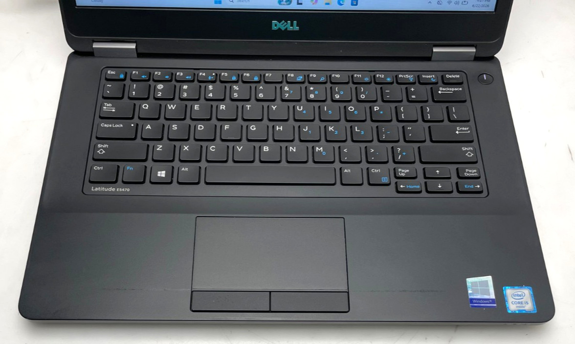 Dell Latitude E5470 14″ i5-6300U 8gb Ram 250gb SSD W11 “Poor” BTTRY (#2)