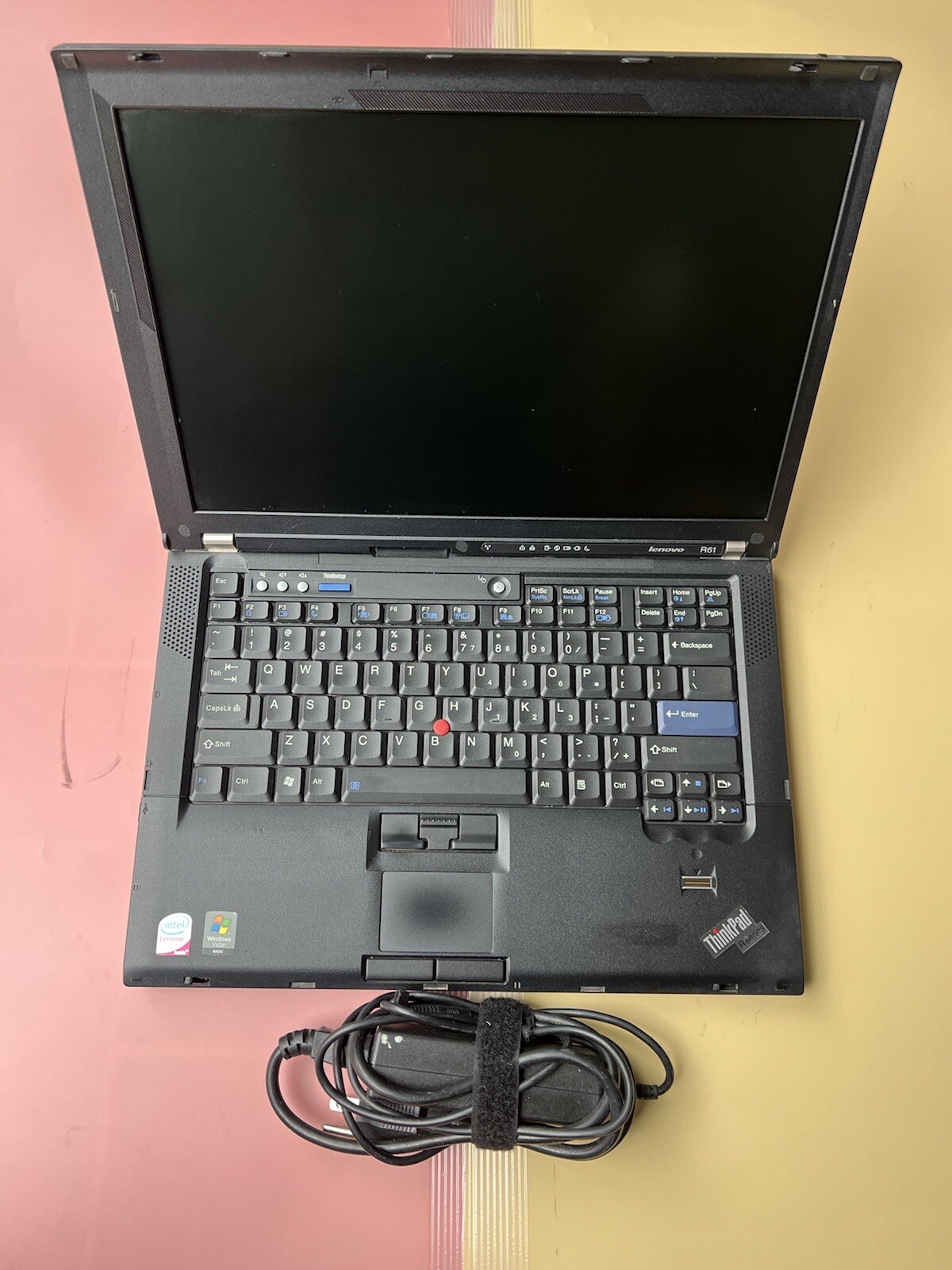 LENOVO THINKPAD R61 Intel Core 2 Duo 3GB RAM 160GB HDD WIFI LINUX MINT
