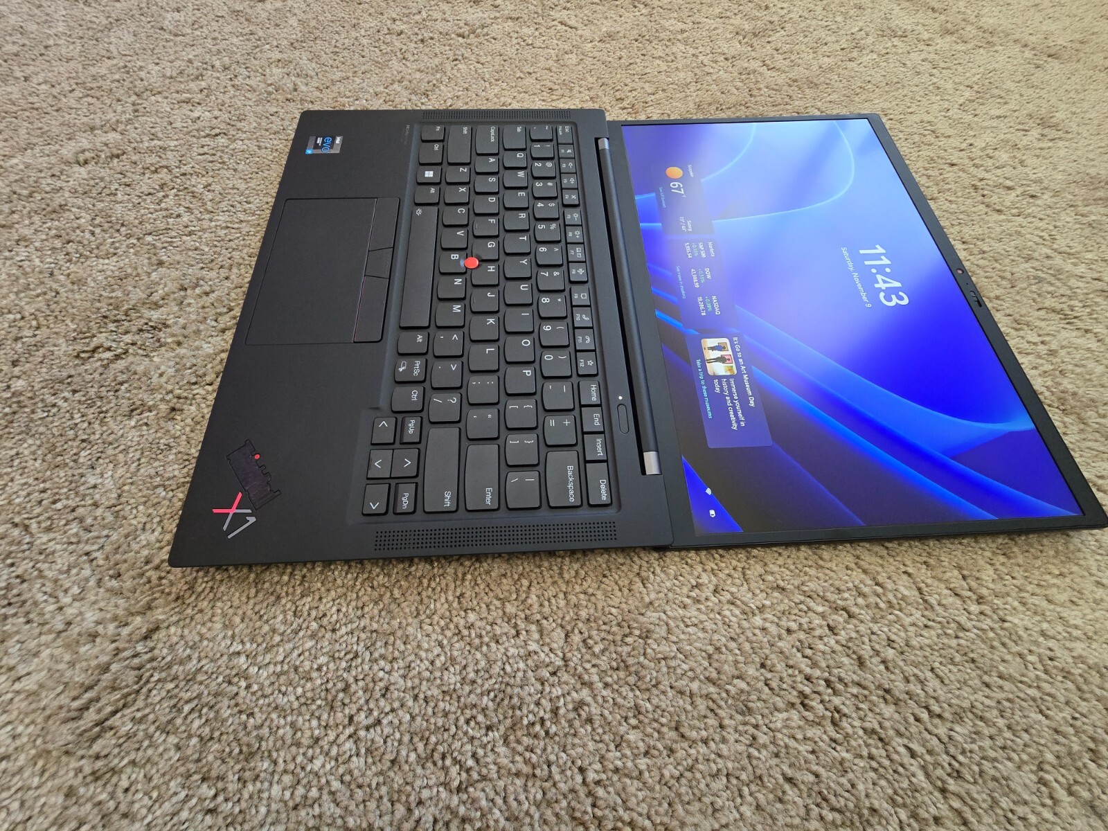 Lenovo ThinkPad X1 Carbon 9th Gen, Intel Core i7, 14″ Touch,16GB RAM, 512 SSD