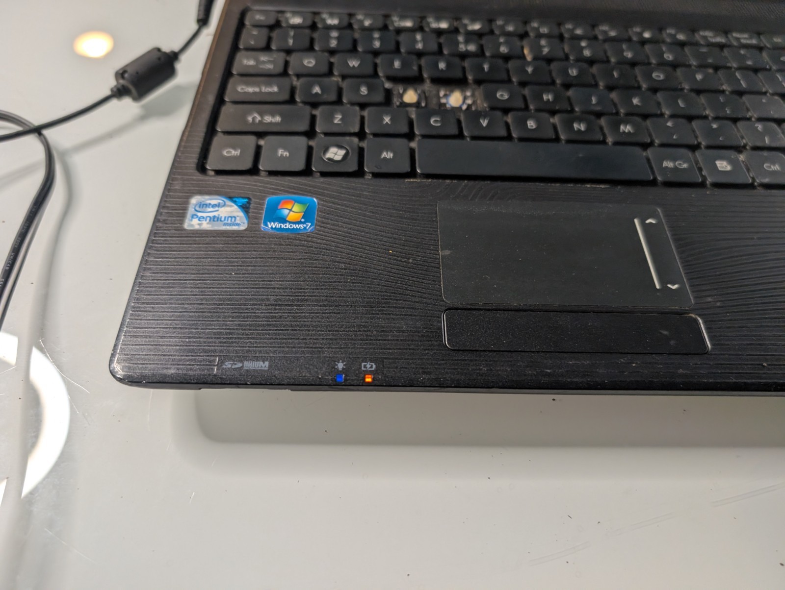 ​Gateway NV55C03u Laptop Black BROKEN SCREEN No Charger AS-IS For Parts