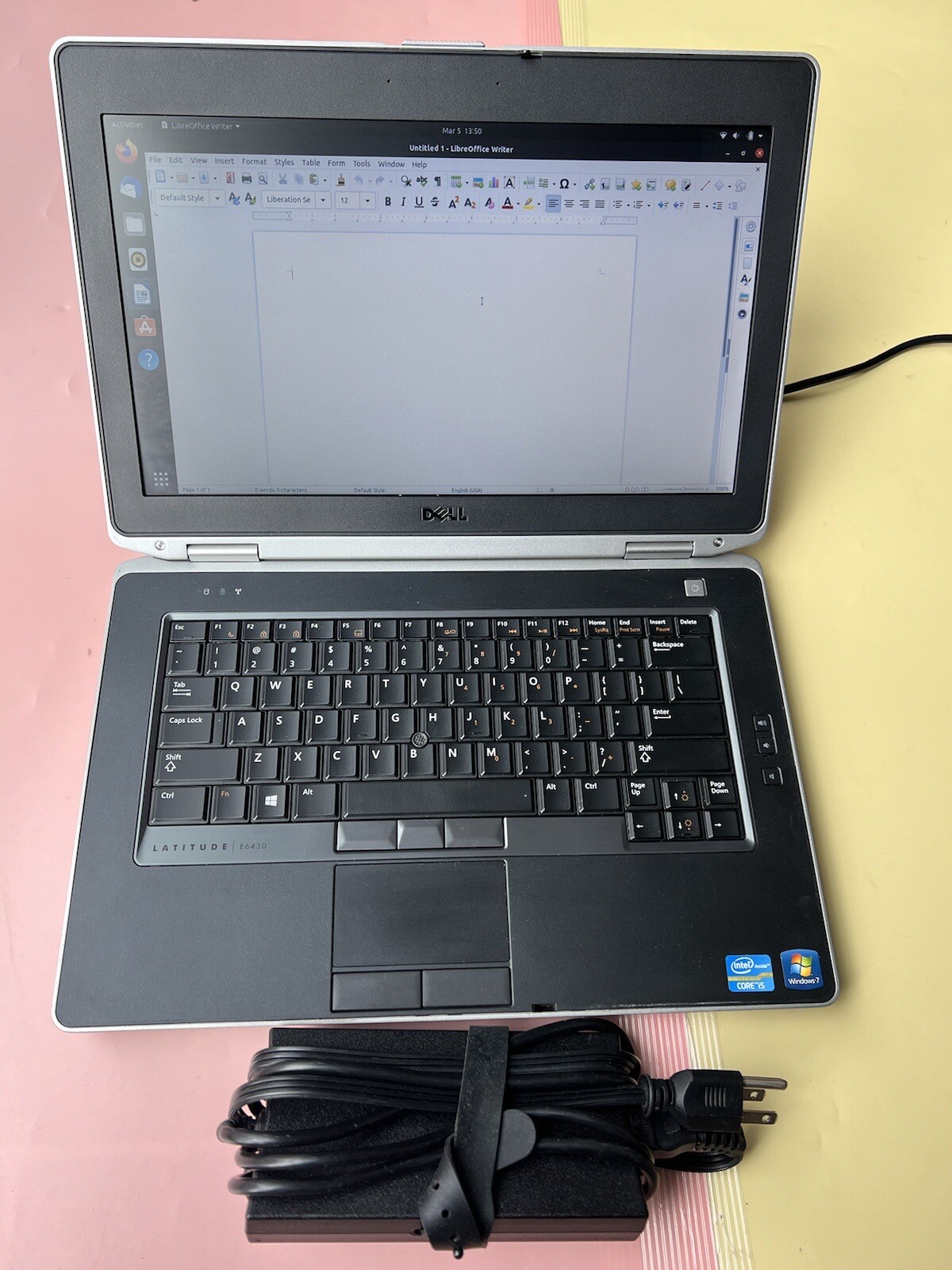 Dell Latitude E6430 14″ Intel Core i5-3340M 2.70GHz 8GB RAM 750GB HDD