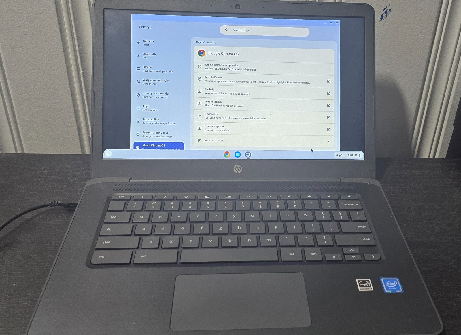 HP Chromebook 14″