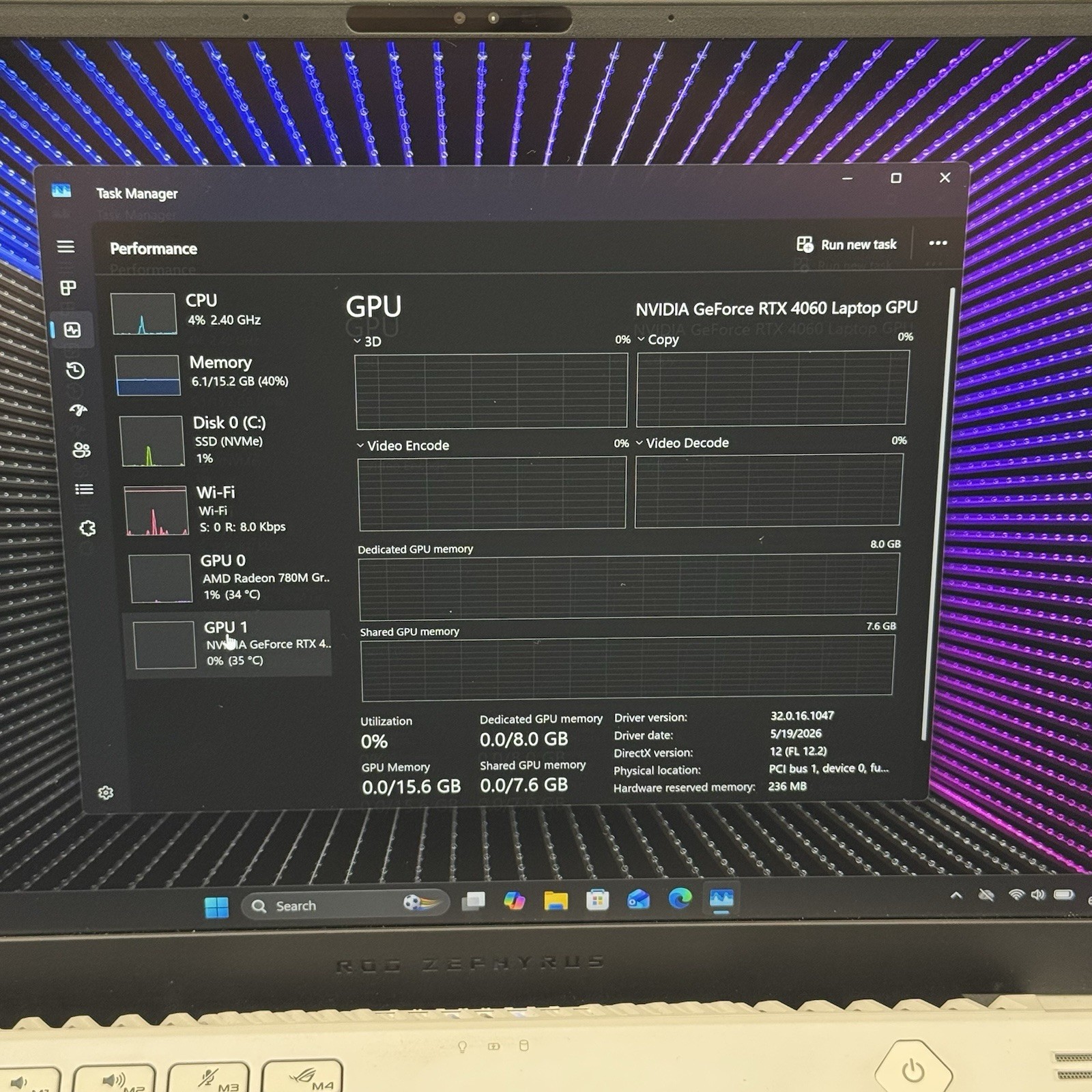 Asus ROG Zephyrus G14 GA402X (2023) Ryzen 9 7940HS – 16GB – 2TB – RTX 4060
