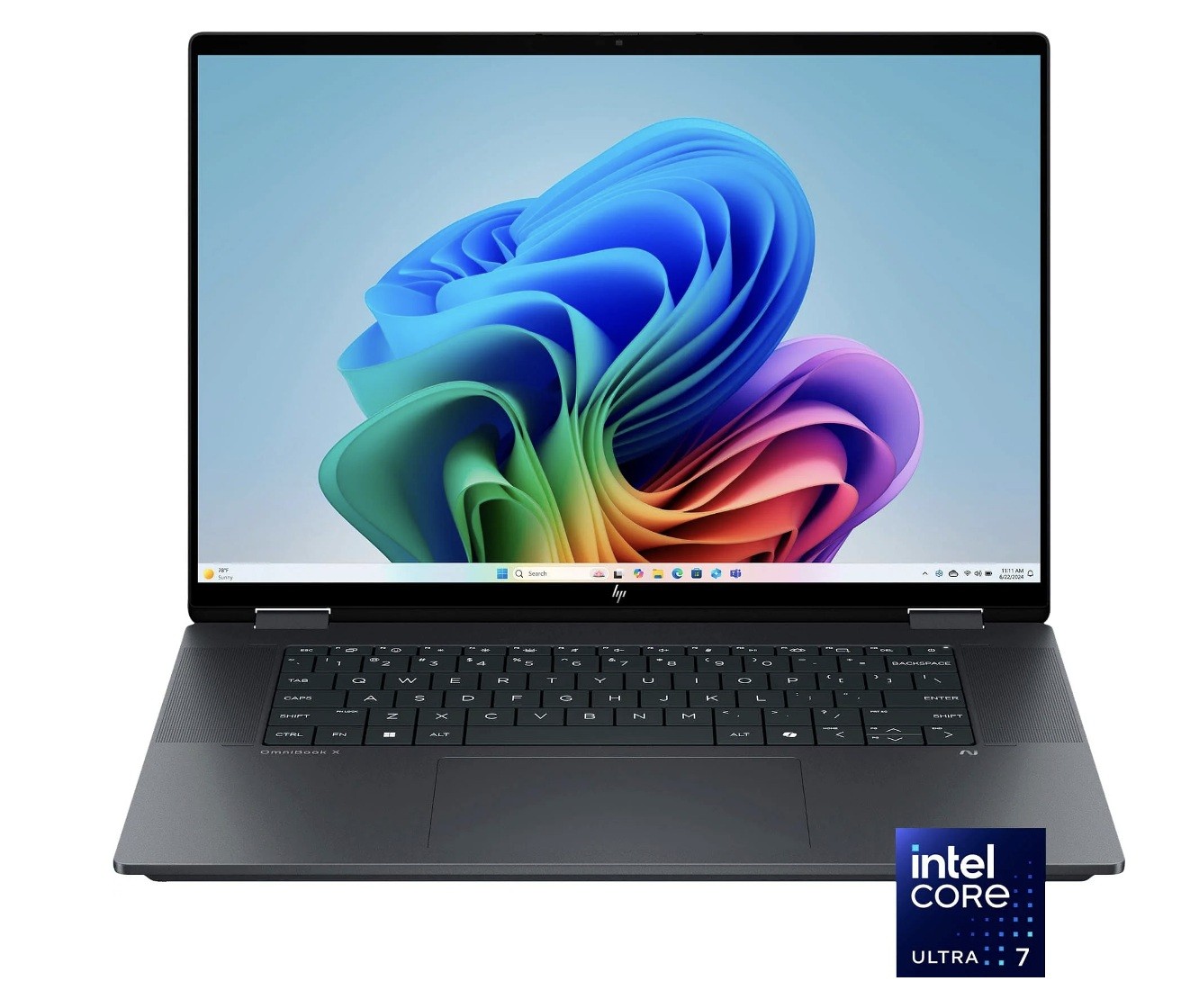HP OmniBook 16″ WUXGA Touch Intel Ultra 7-258V 32GB 2TB SSD W11H 2-in-1 Laptop