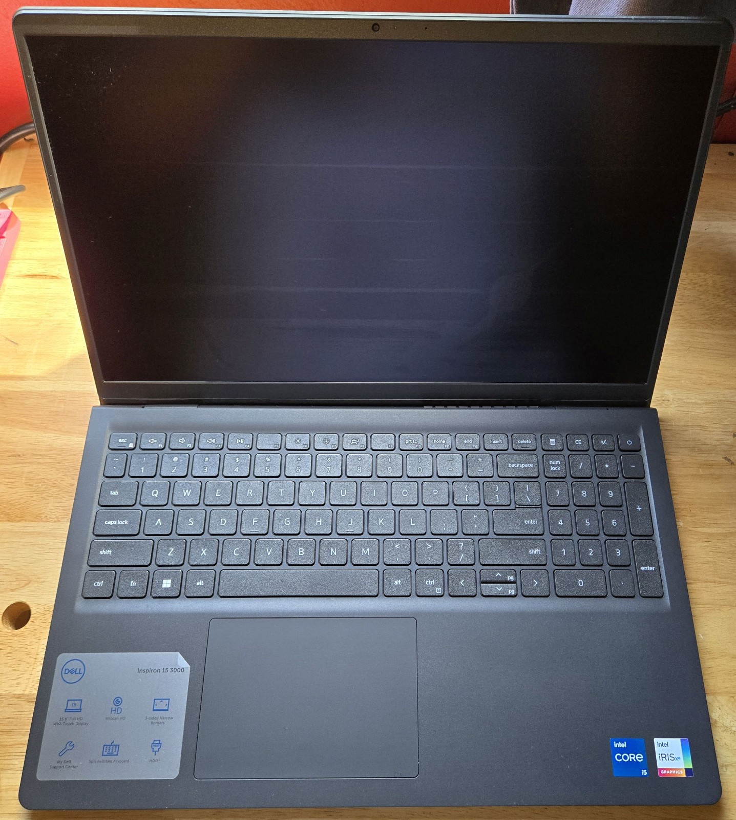 Inspiron 15 3511: i5‑1135G7, 16GB RAM, 256GB SSD, 1TB HDD, LCD Failure