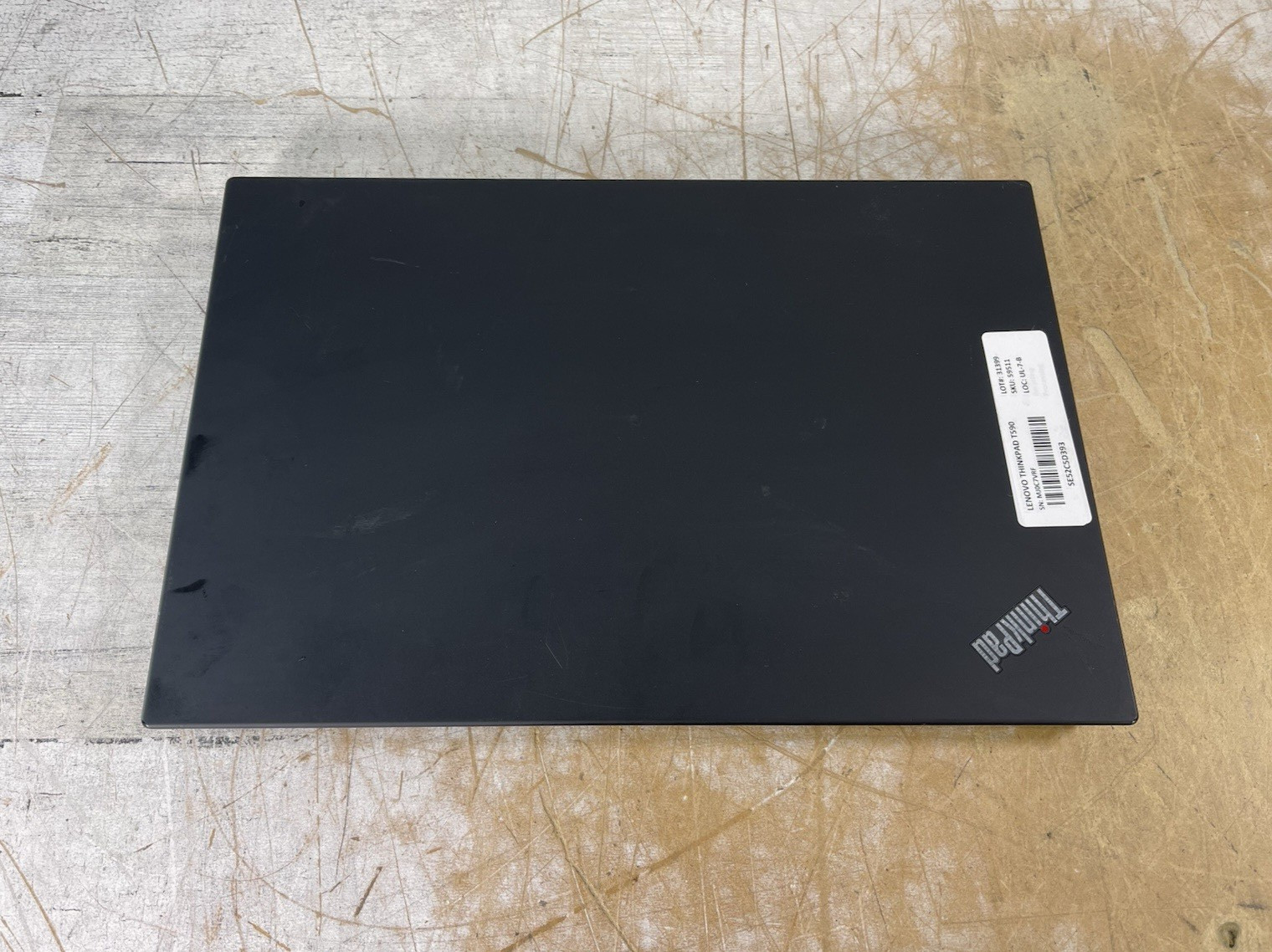 LENOVO THINKPAD T590 i7-8565U @ 1.80GHz, 16GB RAM, NO HDD/OS – (FOR PARTS)