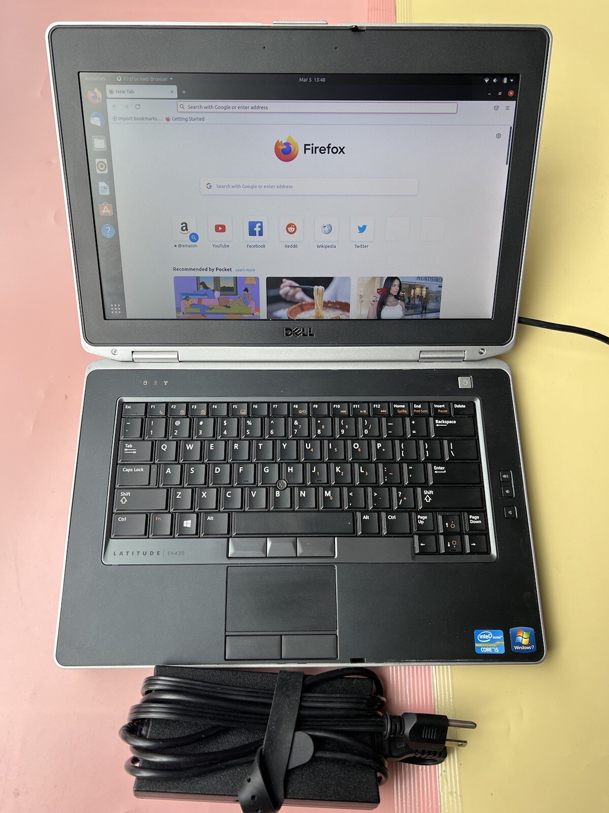 Dell Latitude E6430 14″ Intel Core i5-3340M 2.70GHz 8GB RAM 750GB HDD