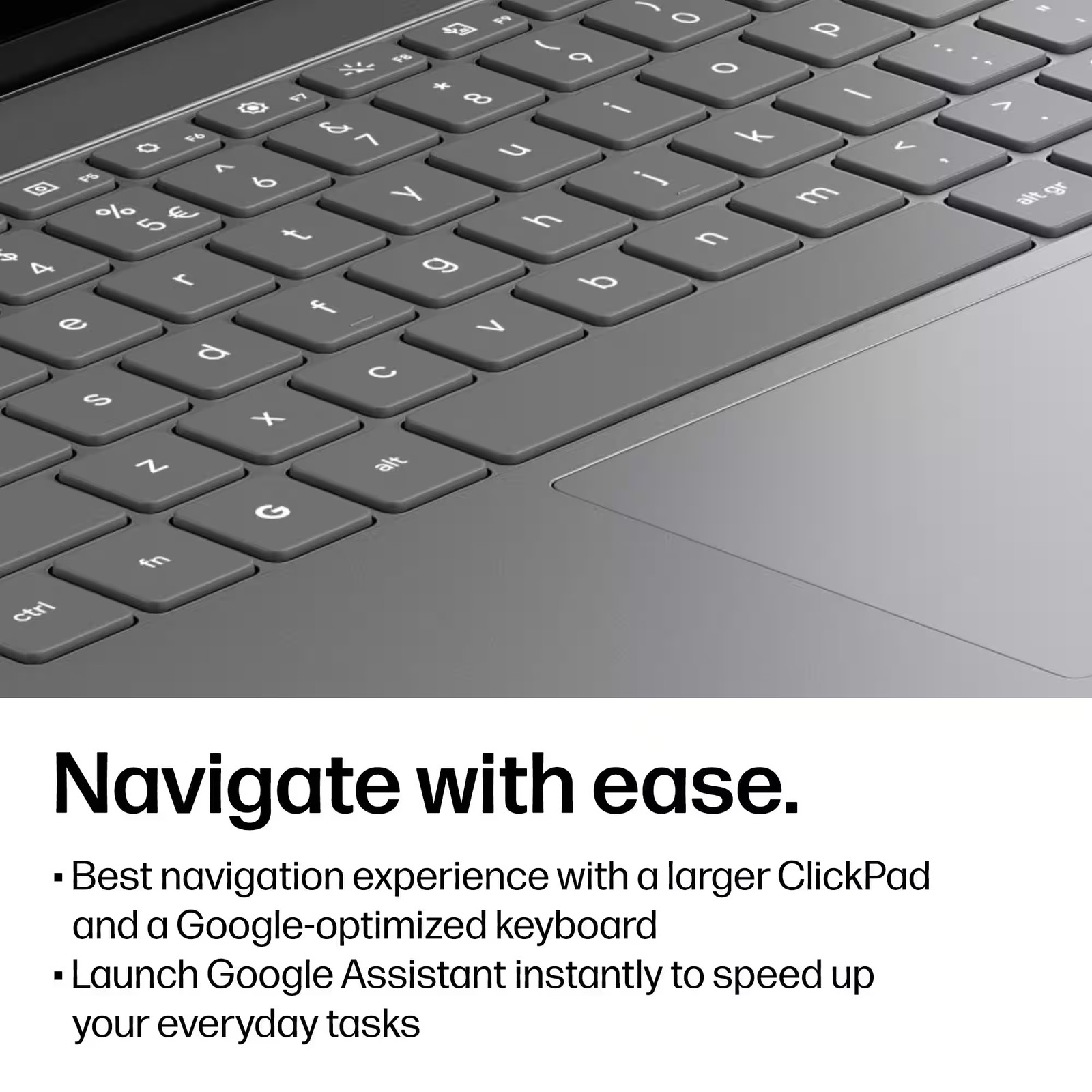 HP – 14″ 2K Touchscreen 2-in-1 Chromebook Plus – Intel Core 3 N355 – 8GB Memo…