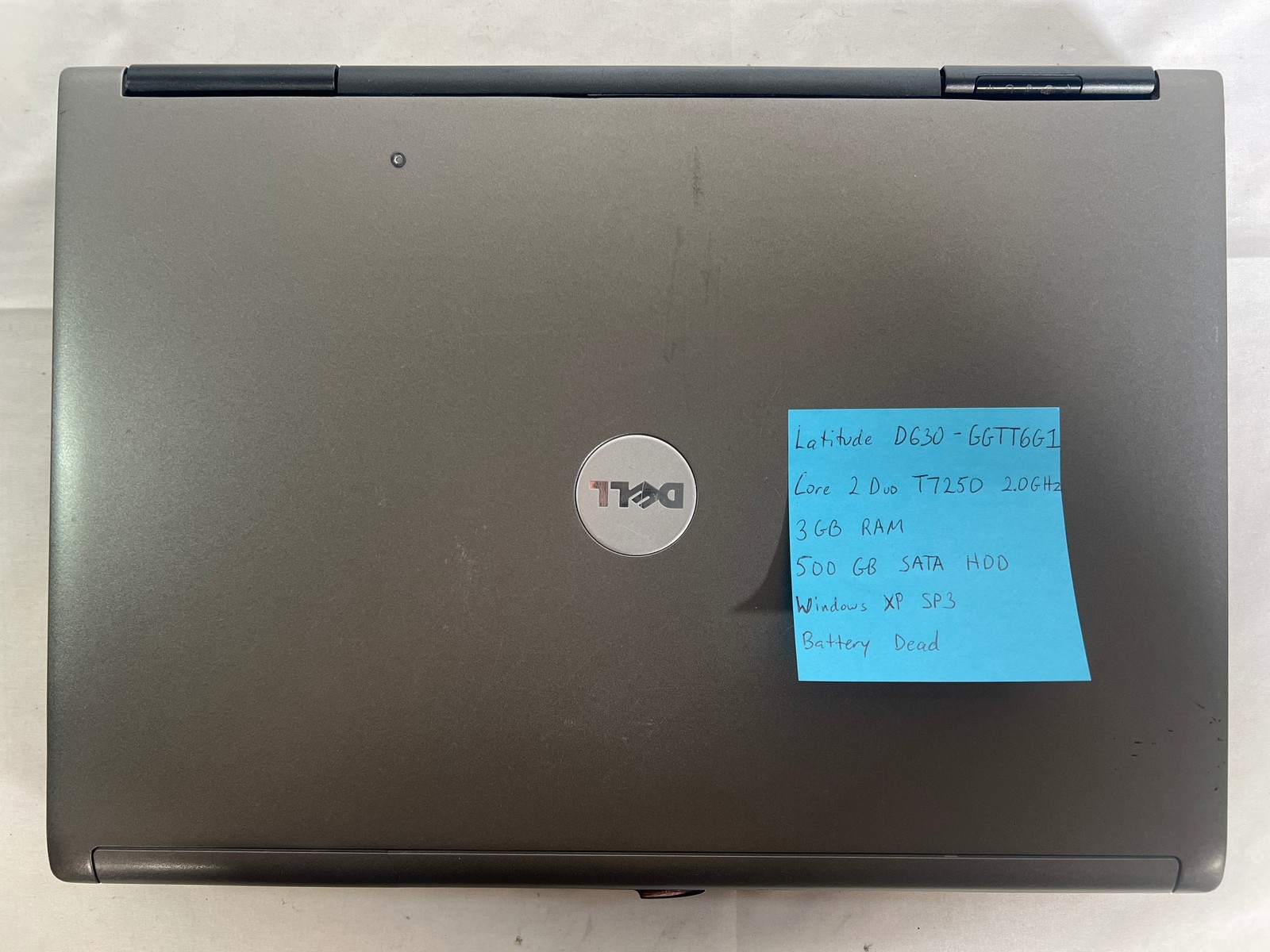 Dell Latitude D630 Win XP Core 2 Duo T7250 2GHz 3 GB 500 GB 14.1″ rs232