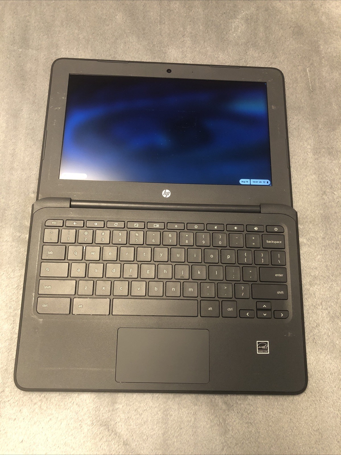 HP Chromebook 11 G6 EE Gray TPN Q220 Laptop Notebook Google Chrome Tested
