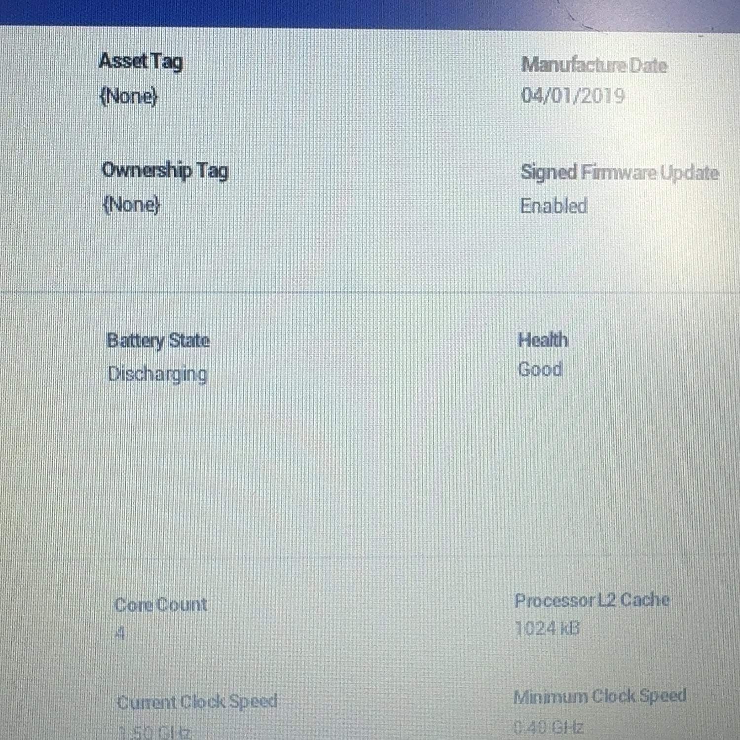 Broken Dell Latitude 3500 15.6″ i5-8265U 1.6GHz 16GB RAM 500GB HDD READ