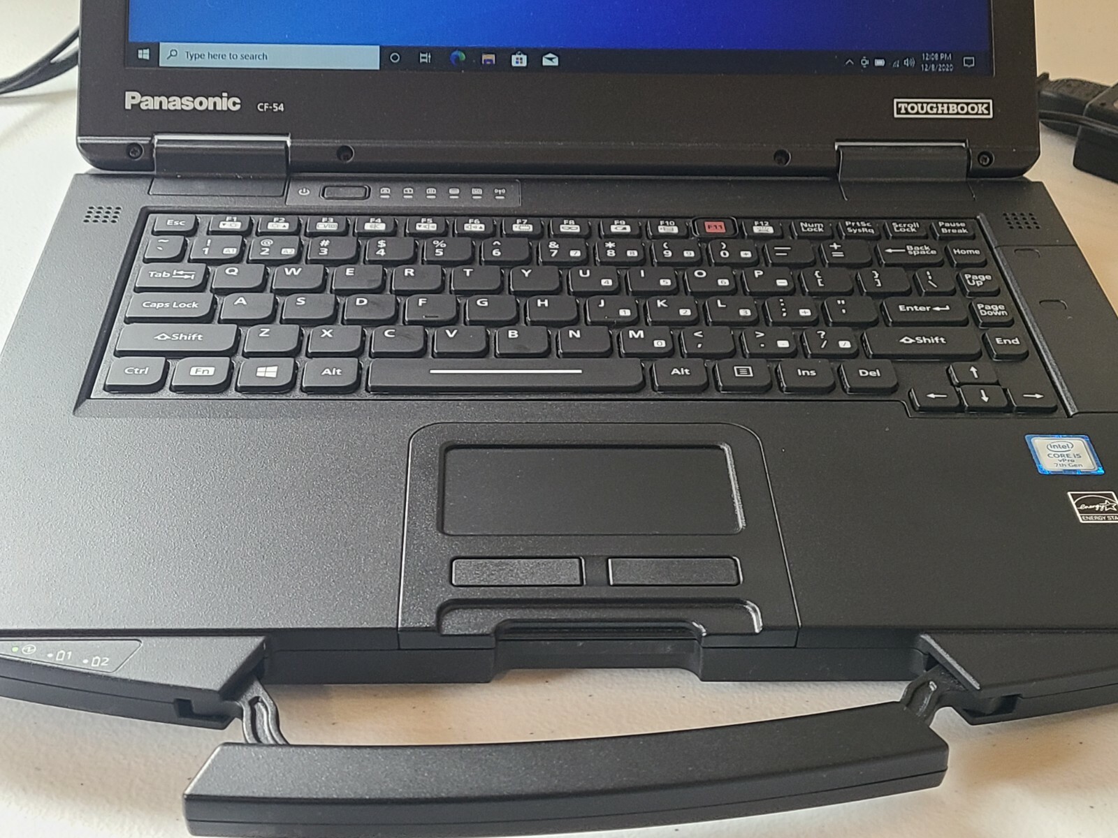Panasonic Toughbook CF-54 mk3 Core i5 32GB Brand New 2TB SSD Webcam Win 10 Pro