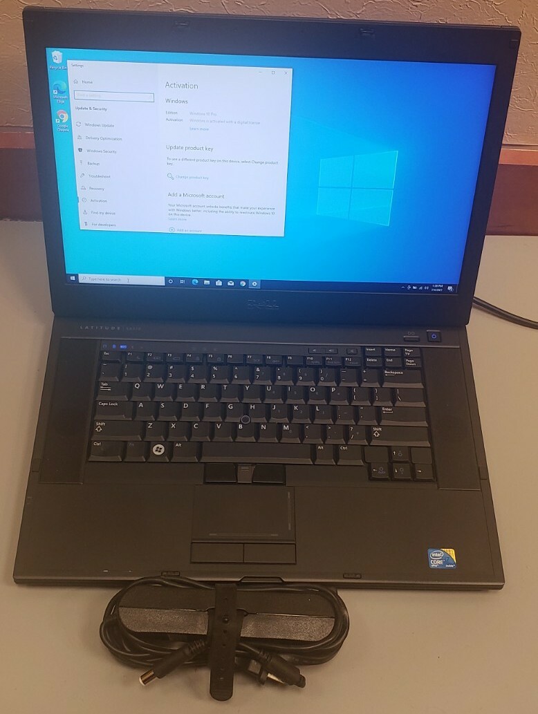 Dell Latitude E6510 Core i7 Q720 6GB RAM 500GB HDD NVIDIA 1600×900 Core Count=4