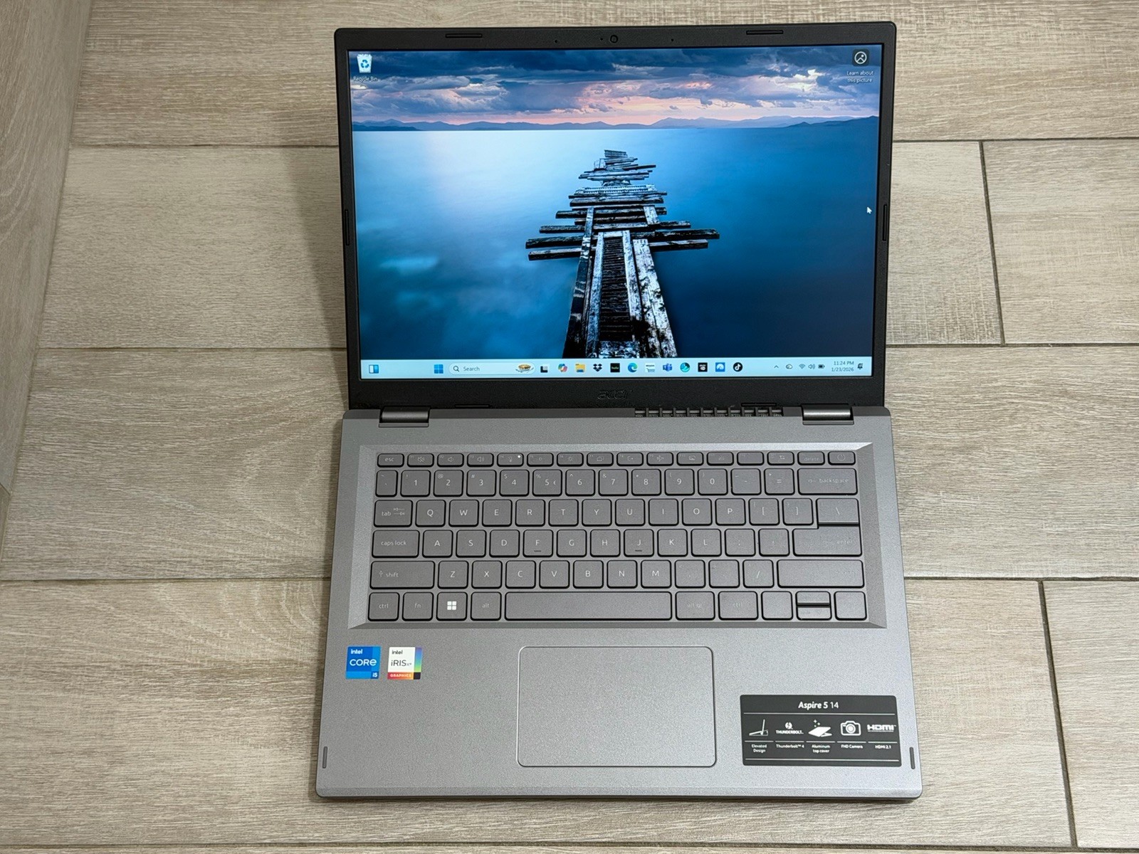 Acer Aspire 5 14 WUXGA 14″ Laptop Core i5-1335U 8GB RAM 512GB NVMe SSD Win-11