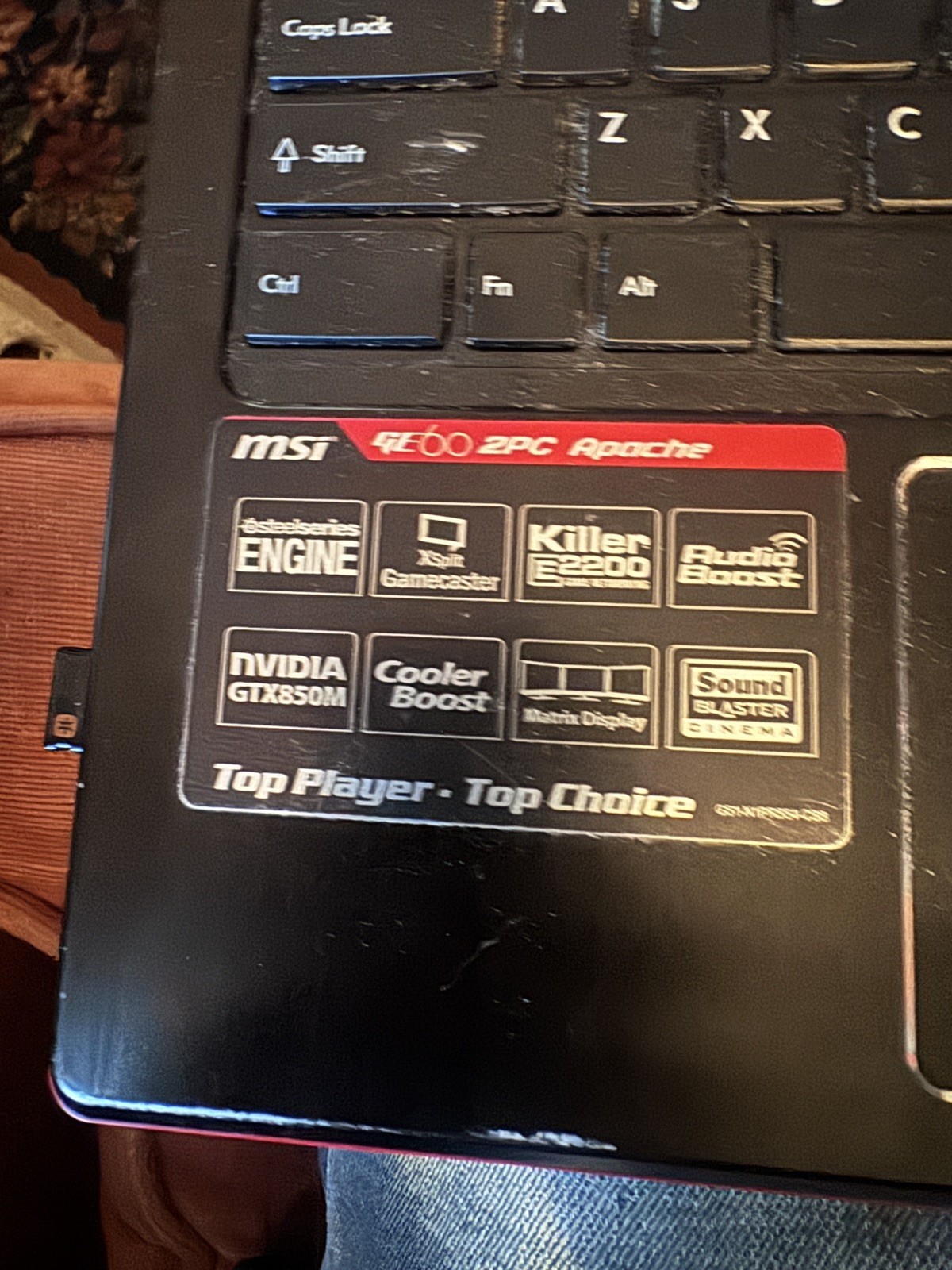 MSI GE60 MS-16GF Gaming Laptop