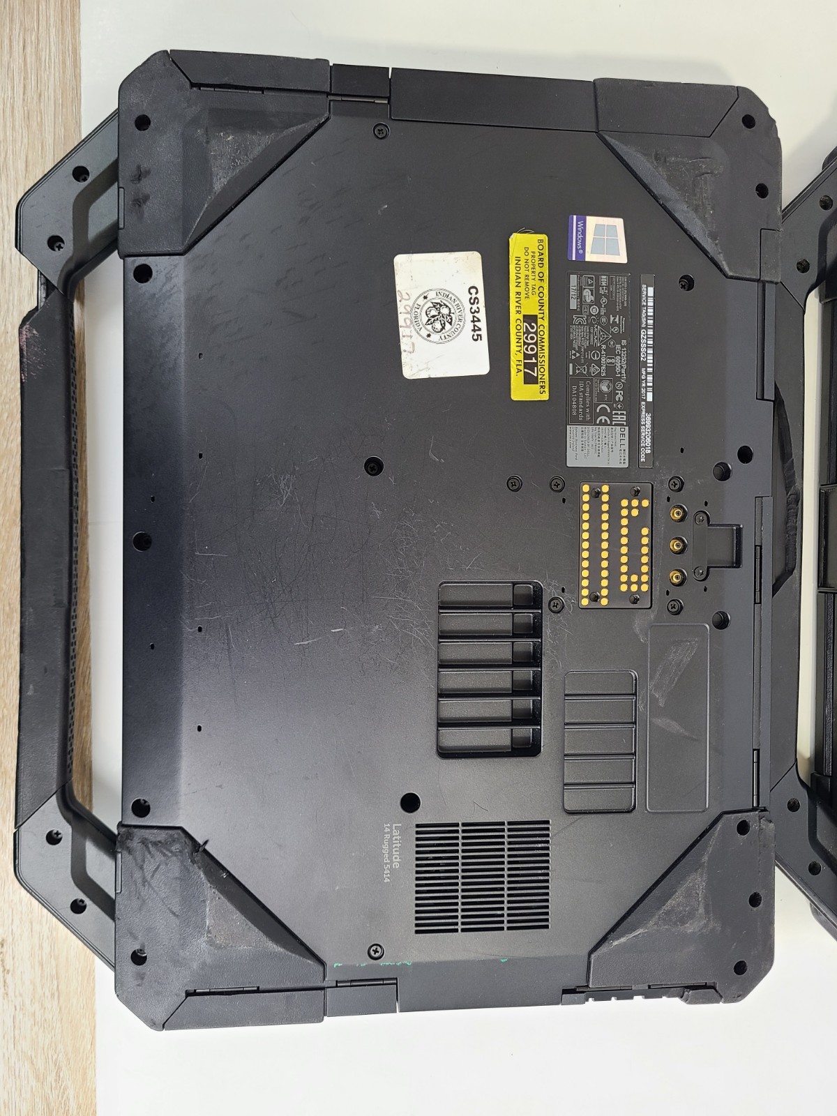 Lot Of 2 For Parts Dell Latitude 5414 Rugged 14″ i5-6300U 2.40GHz 8GB RAM No SSD