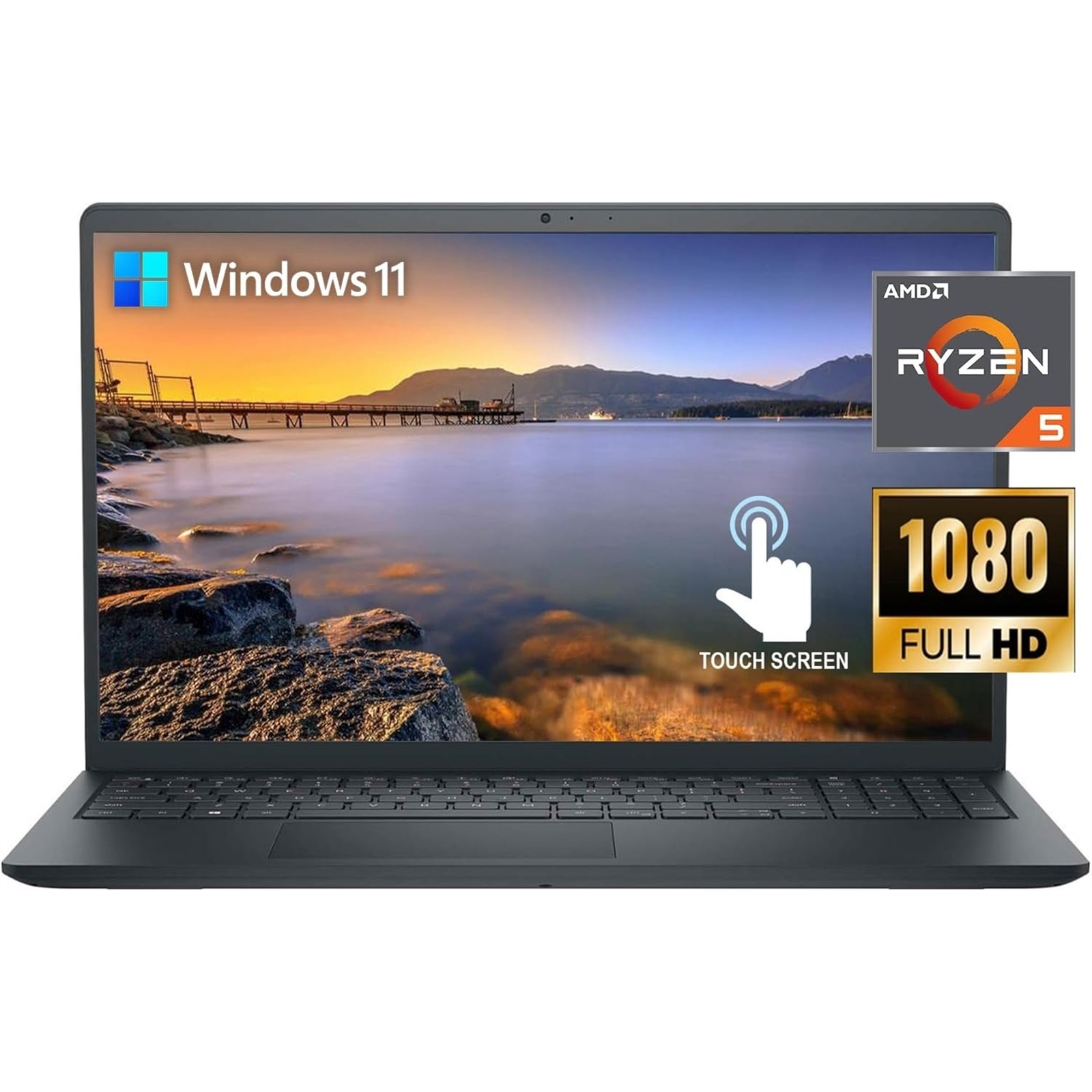 Dell Inspiron 15 3535 15.6″ 512GB 5 7530U WIN11H, Black