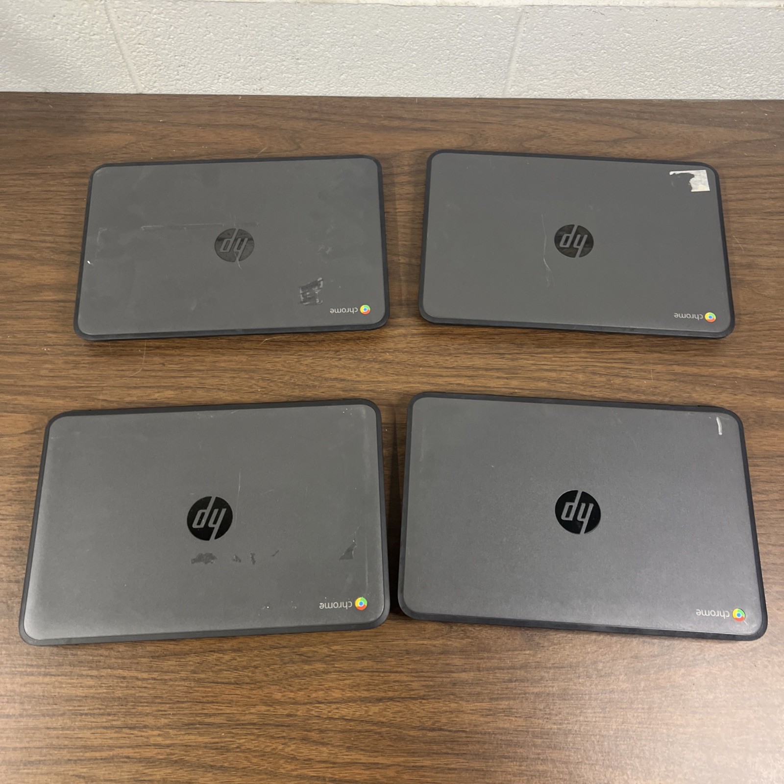 Lot 4 HP Chromebook 11 G5 EE PARTS/REPAIR – ⚠️ POWER ON, BAD BATTERIES