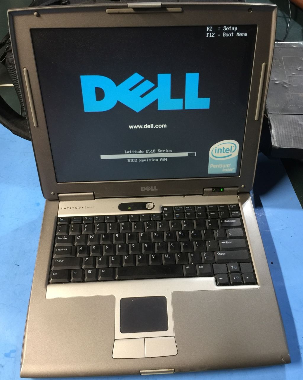 Dell D510 WinXP; 60GB HD; 2gig CDR; LPT & Serial New Battery *One Owner* WOW