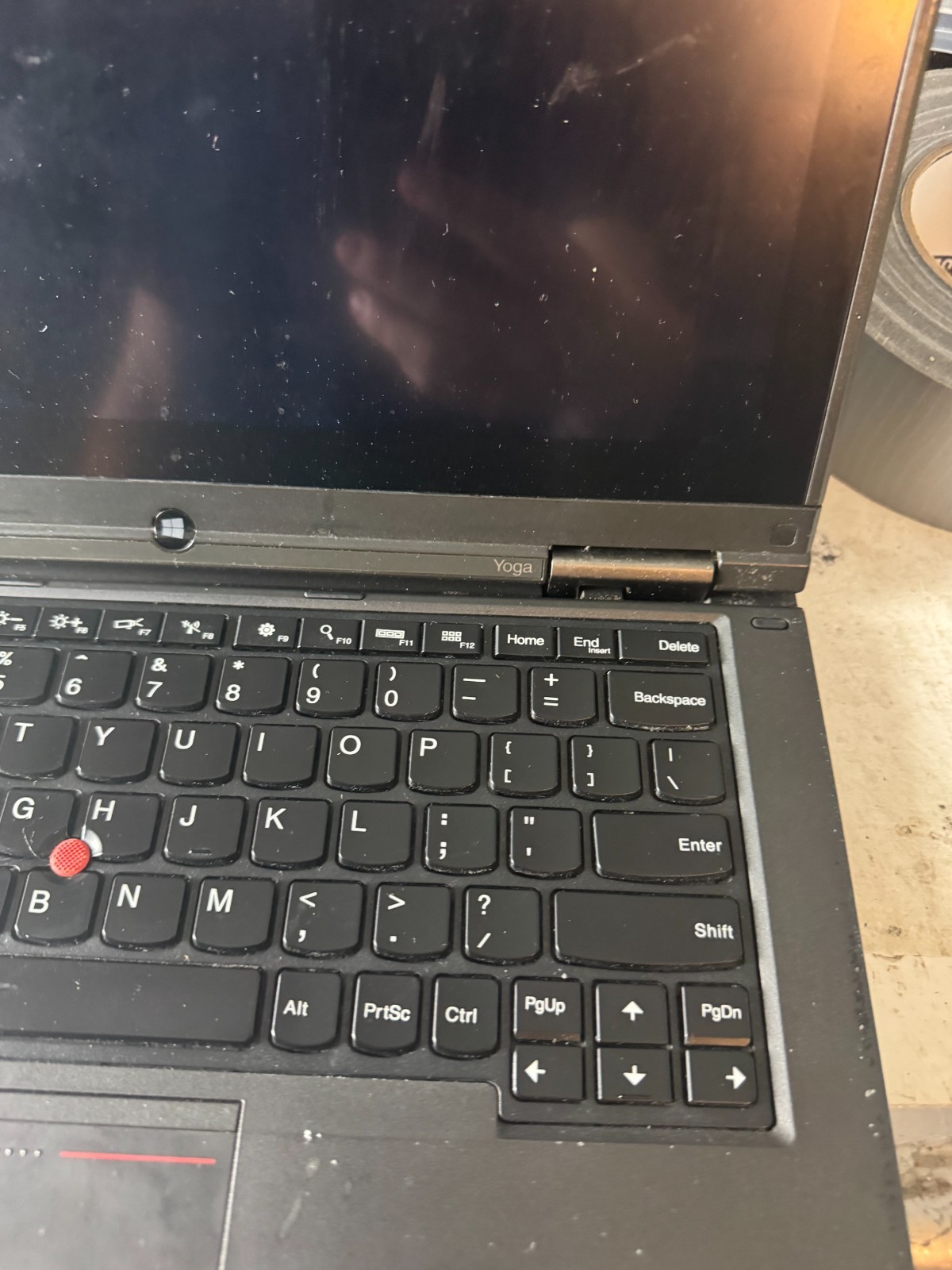 Lenovo ThinkPad Yoga 12 Intel Core i3 Laptop for Parts/Repair #4747