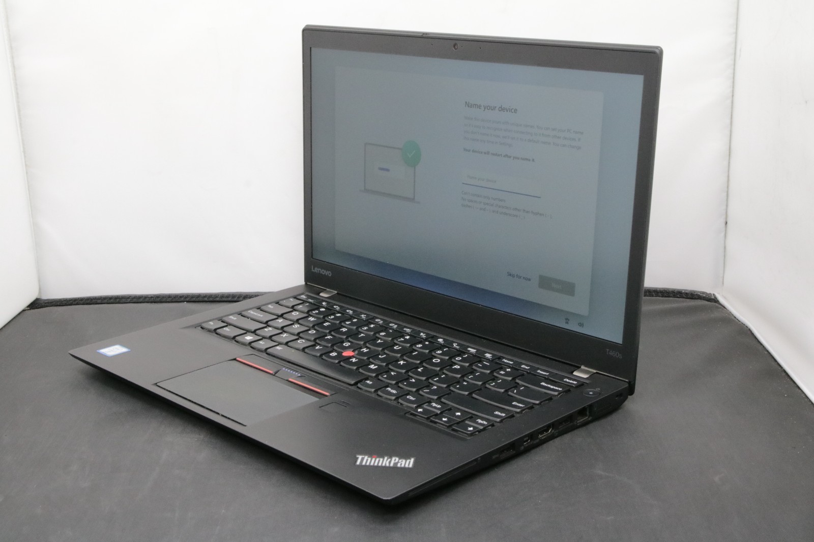 Lenovo ThinkPad T460s – i7-6600U – 4GB, 256GB, Windows 11 +Adapter