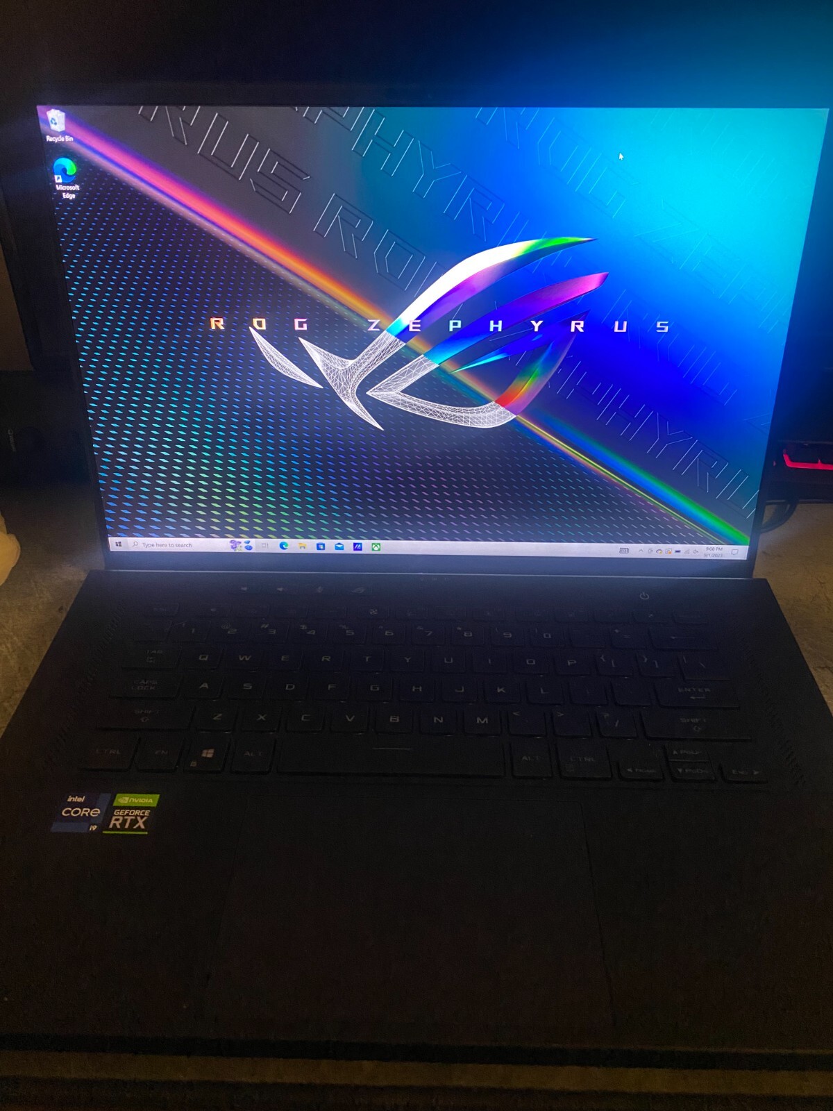ROG Gaming Laptop (11th Gen Intel Core i9-11900H @ 2.50GHz) (GeForce RTX 3060)