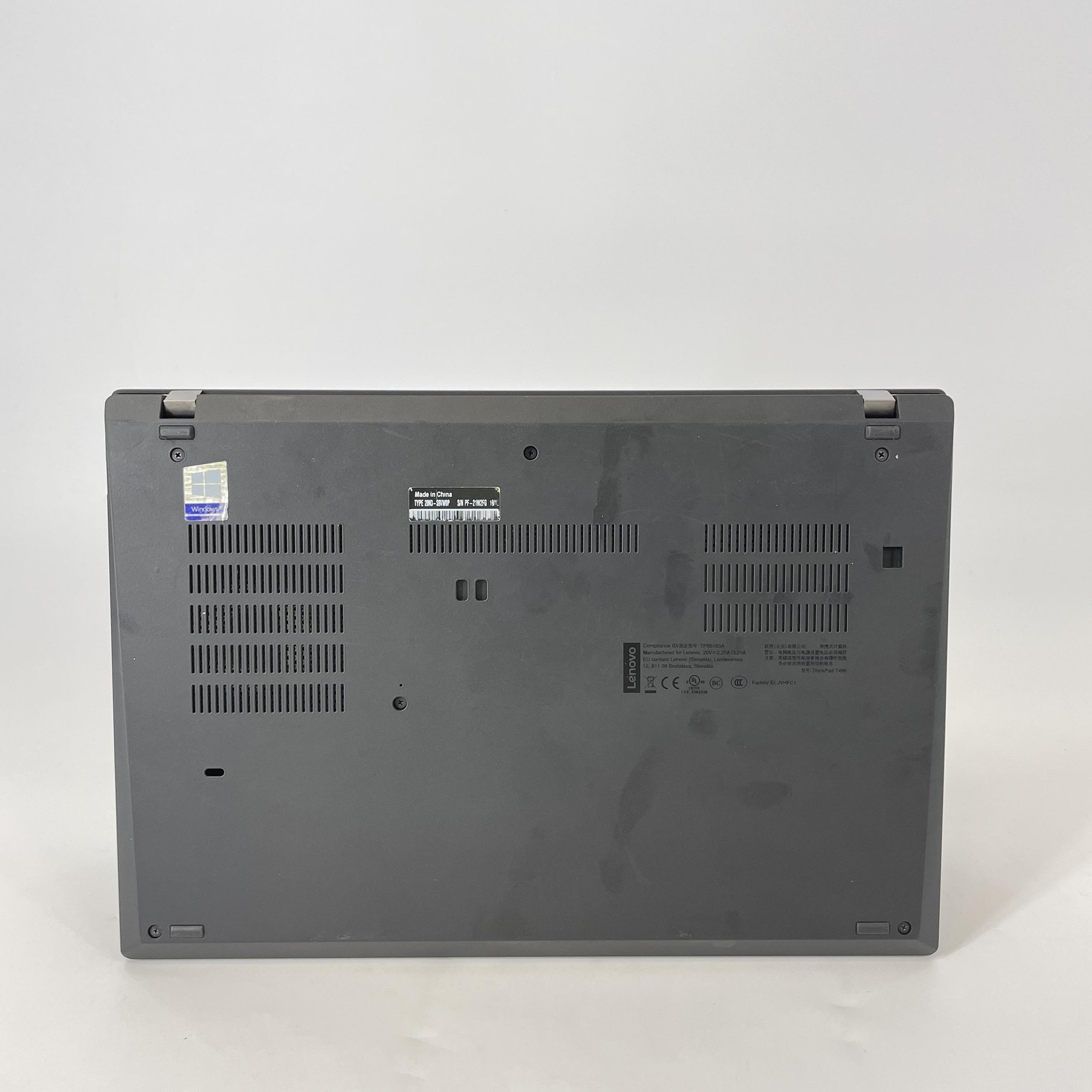 Lenovo ThinkPad T490 14 Black FHD i7-8665U 1.90GHz 16GB 256GB SSD FRAME SPLIT
