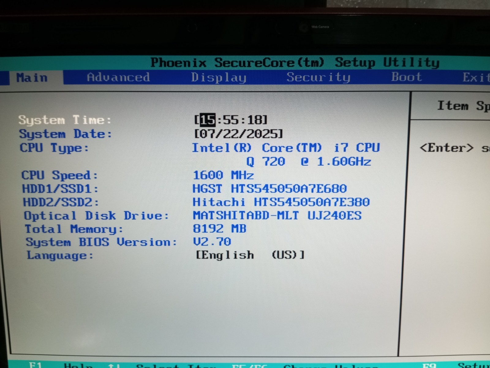 Toshiba Qosmio X500 11N 18″ i7 8gb 500+500 nvidia bluray Harman Kardon Laptop PC