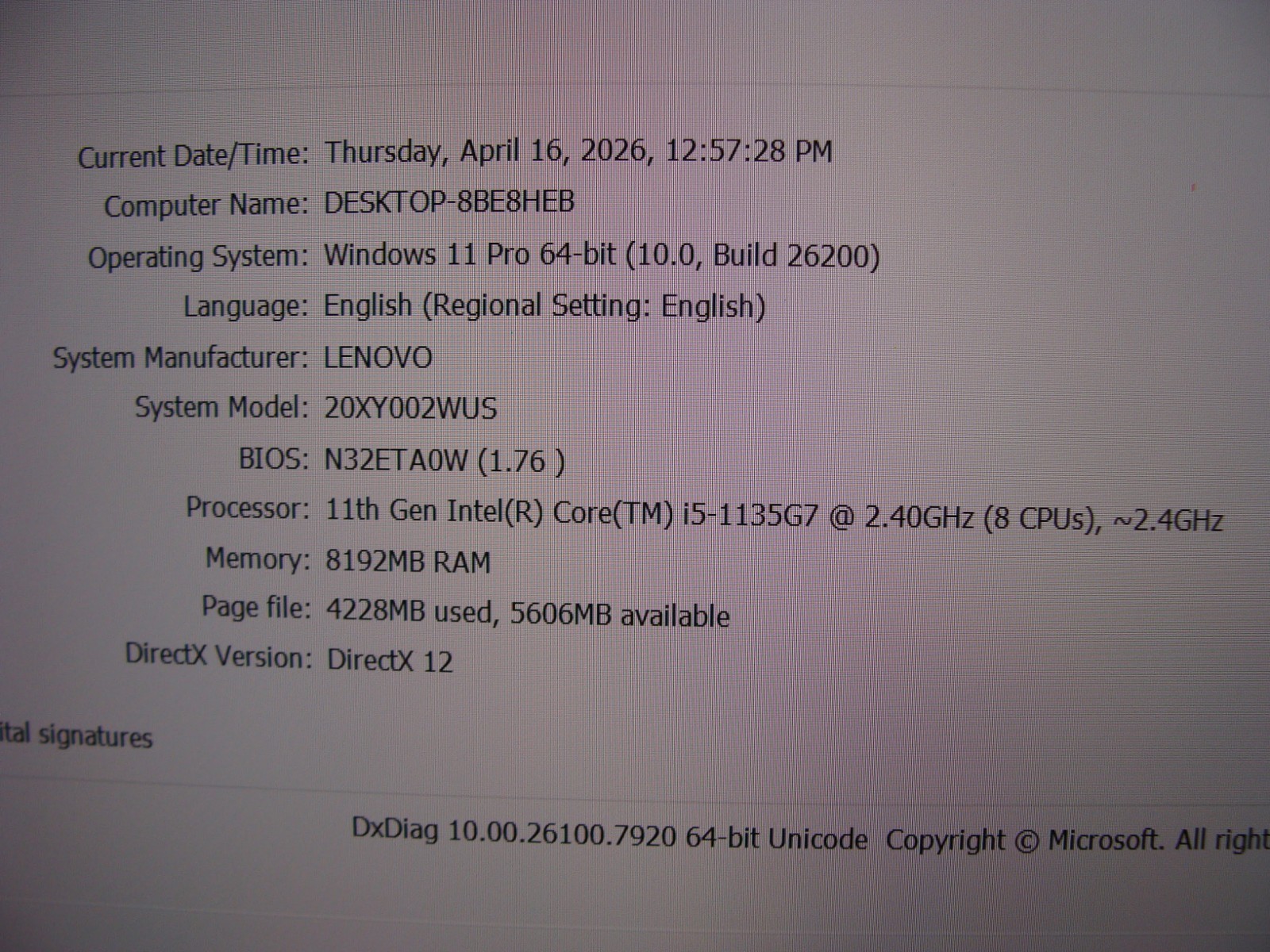 Lenovo ThinkPad X1 Yoga Gen 6 14″ FHD+ TOUCH i5-11th 2.4GHz 8GB 256GB +PEN+PA