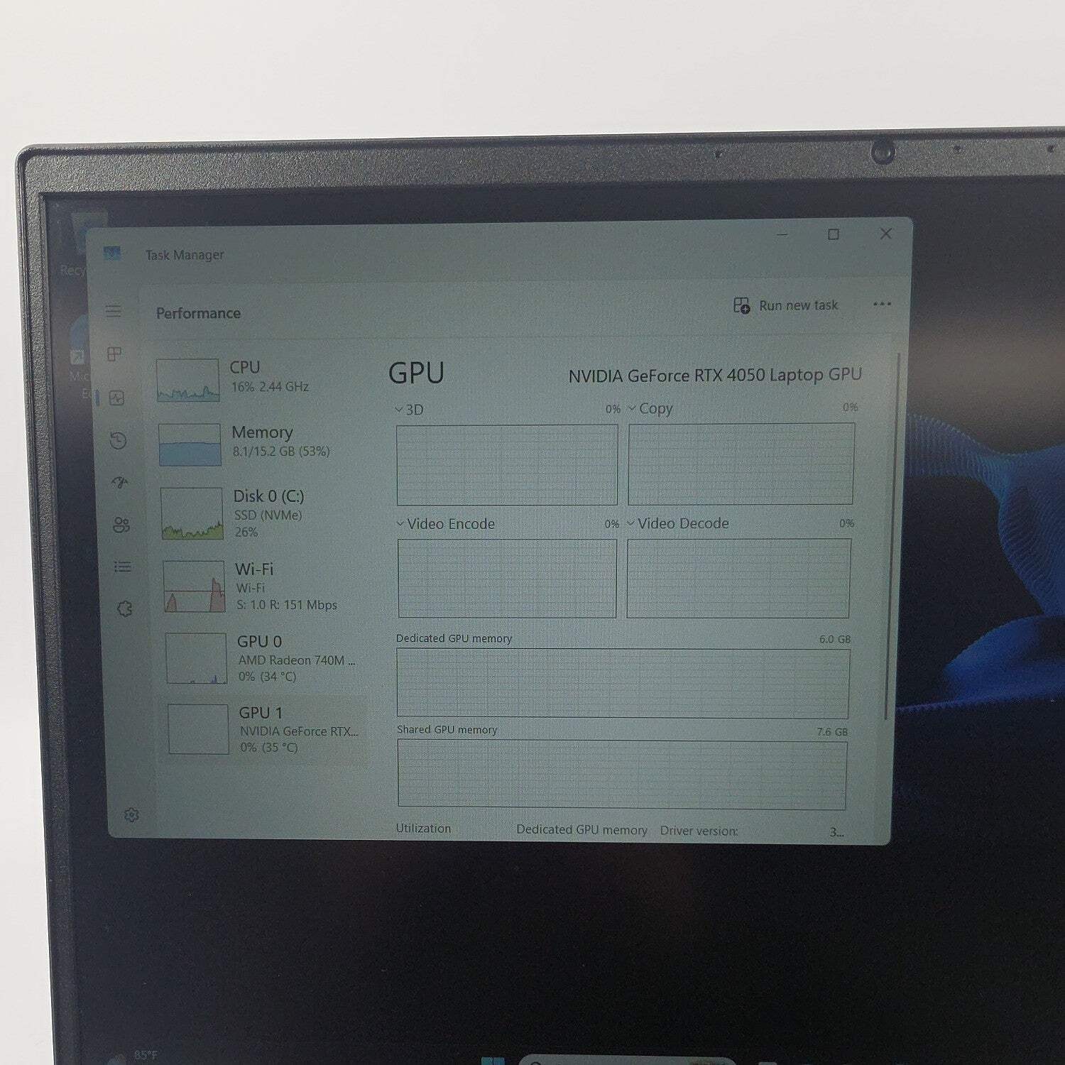 HP Victus 15.6″ Ryzen 7 7445HS 3.2GHz 16GB RAM 512GB SSD GeForce RTX 4050