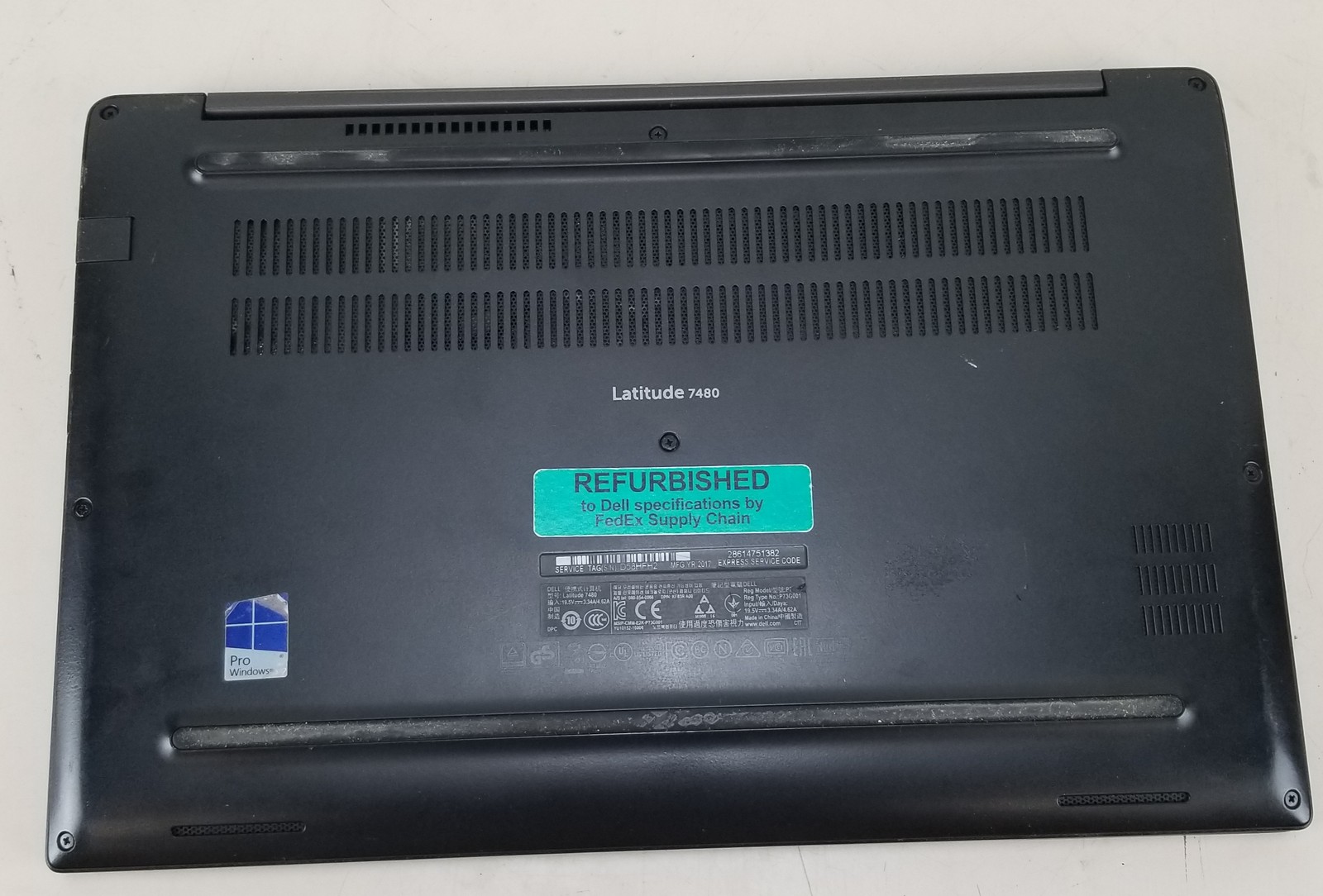 Dell Latitude 7480 i5-7300U @ 2.60GHz 8GB 128GB SSD WIN 11 PRO