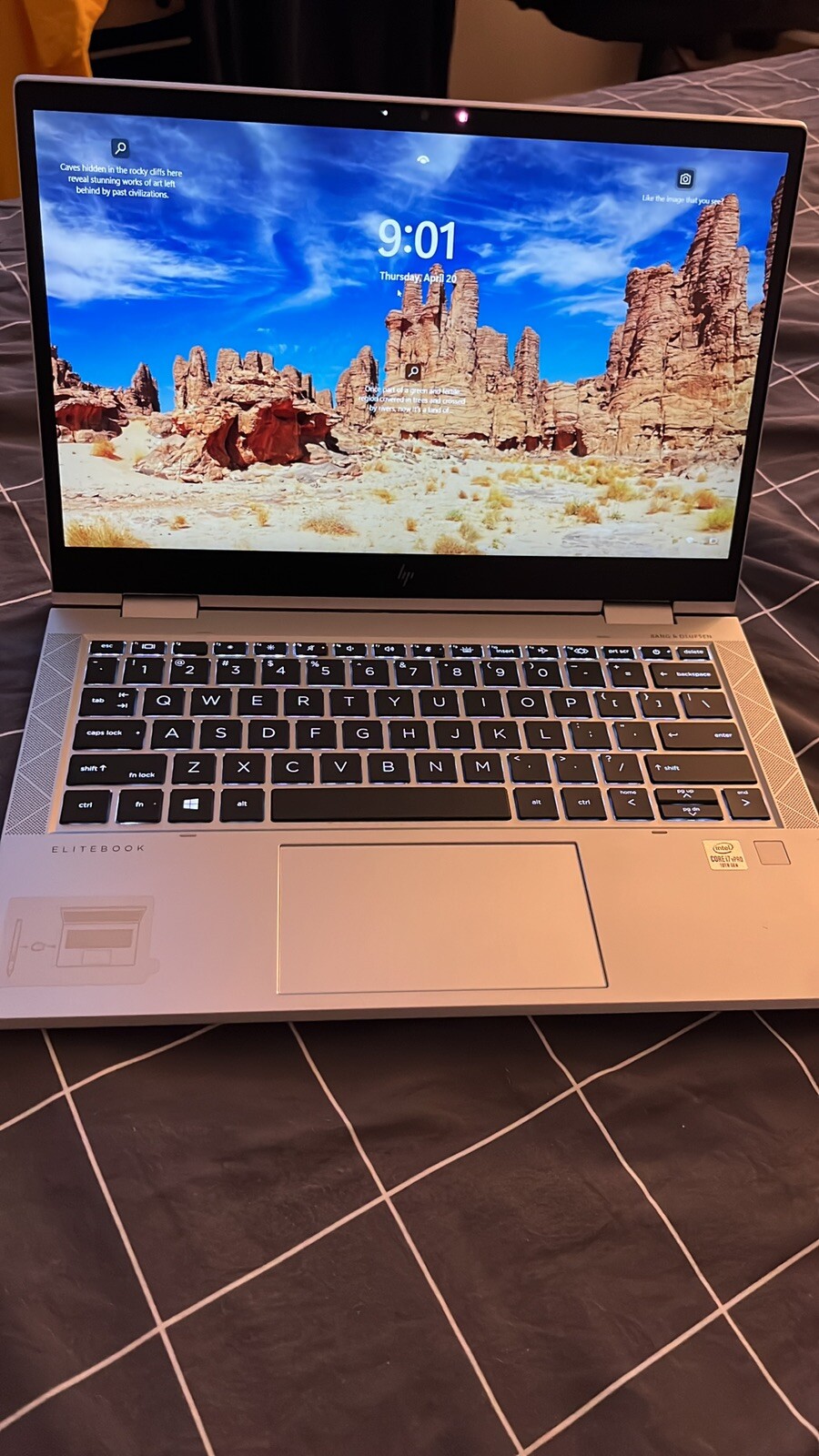 HP EliteBook x360 830 G7 13.3″ (512GB SSD, i7-10810U, 4.90 GHz, 16GB)…