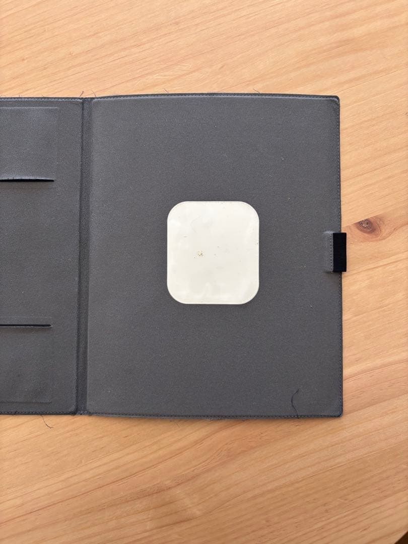 QUADERNO A4 Navy Synthetic Leather Tablet Case Simple Design for Android