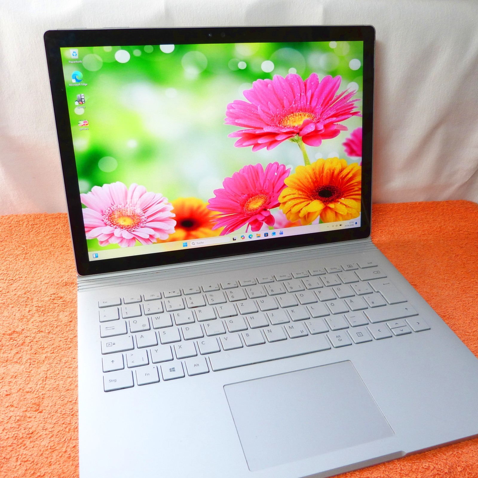 XL LOT Microsoft Surface Book Convertible 13″ 3K TOUCH 16GB RAM Windows 11 i7