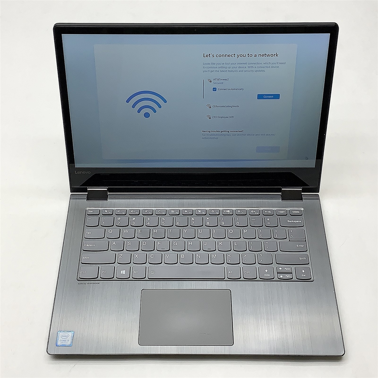 Lenovo IdeaPad Flex 6-14IKB Laptop i3 7130U 2.7GHZ 14″ 8GB 256GB NVMe Windows 11