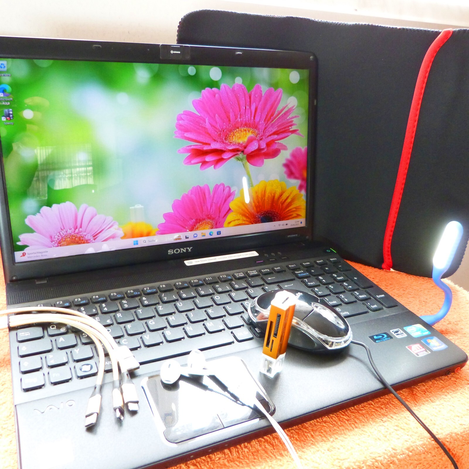 Sony Vaio EB PREMIUM 15″ FULLHD Allrounder SSD Windows 11 l 8GB RAM BLURAY