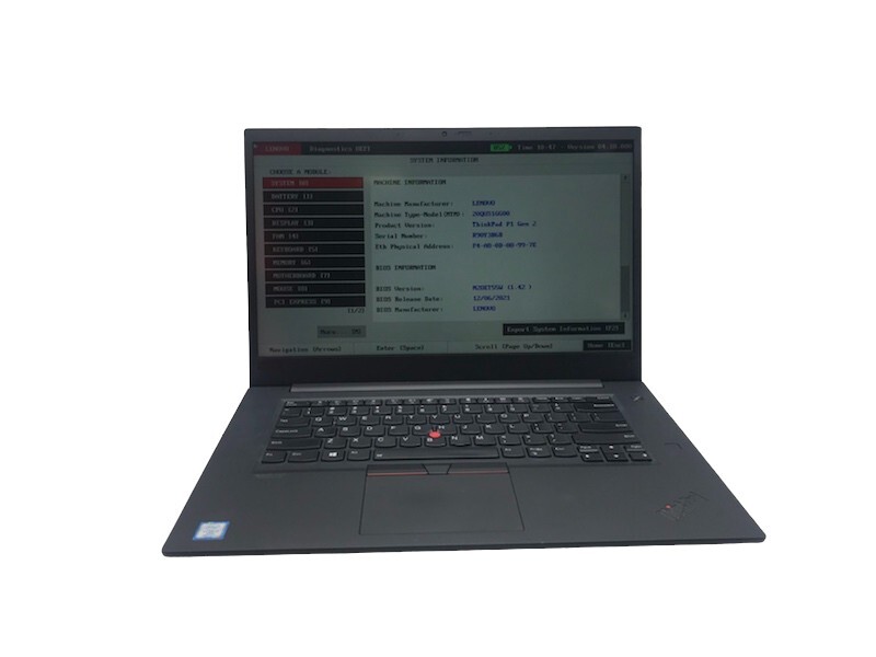 LENOVO THINKPAD P1 GEN 2 i7 2.6GHz 32GB RAM 1TB SSD *GRADE D*