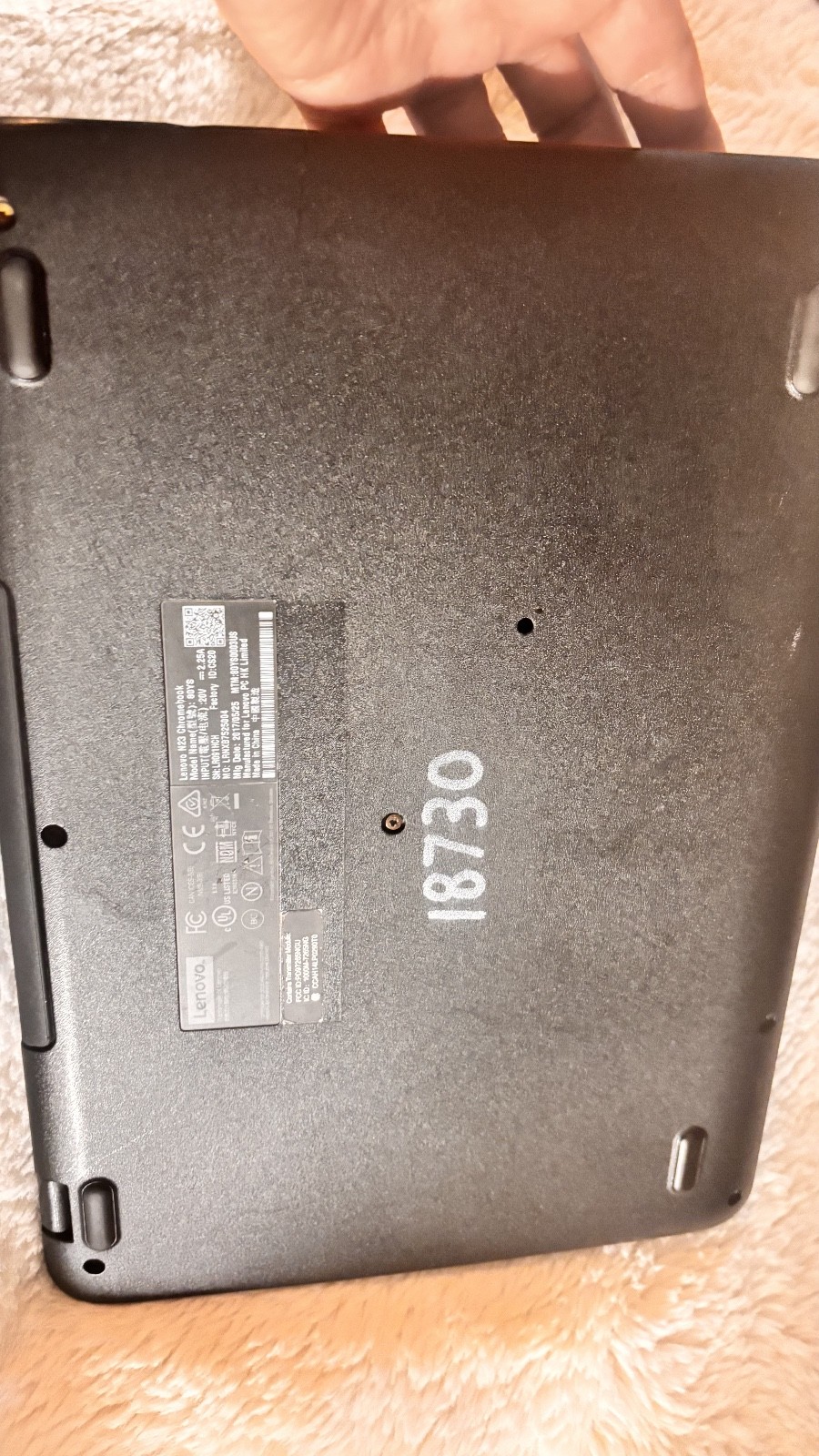 Lenovo N23 Chromebook 11.6” Intel Celeron N3060 4GB RAM Tested Works Great #47