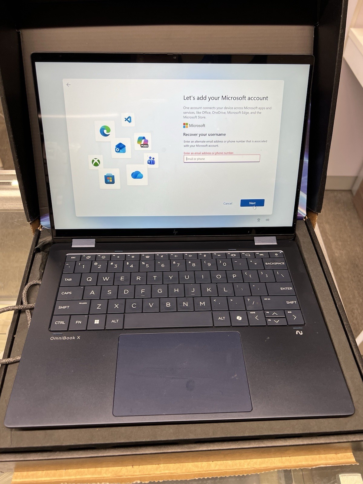 HP – OmniBook X Flip 2-in-1 – Copilot+ PC – 14″ 2K Touch-Screen Laptop – Inte…