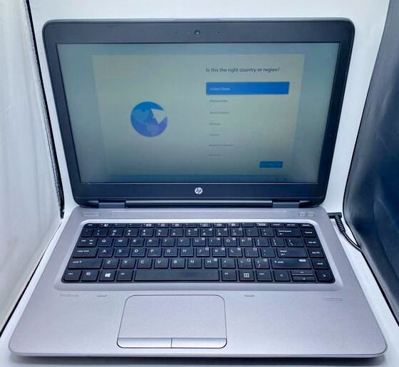 HP ProBook 640 G3 14″ Laptop Intel Core i5-7200U @ 2.50GHz 8GB RAM 256GB SSD