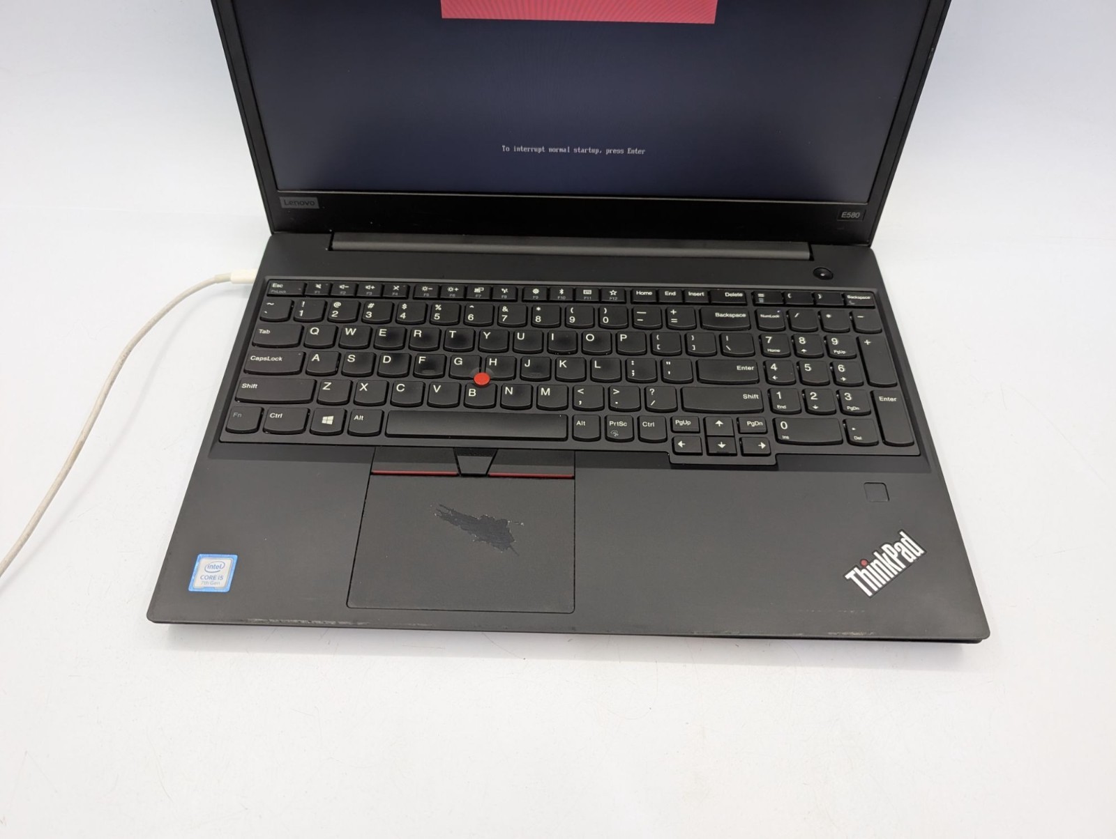 Lenovo ThinkPad E580 15.6″ Screen Intel Core i5-7200U 2.50 GHz Black Laptop