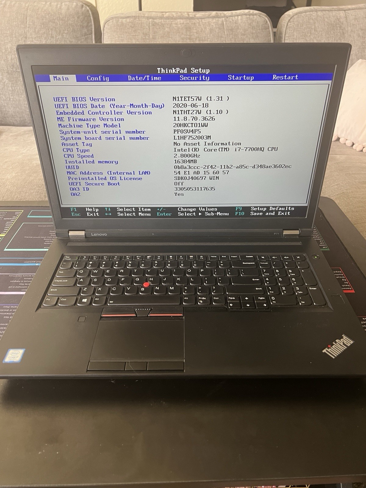 Lenovo ThinkPad P71