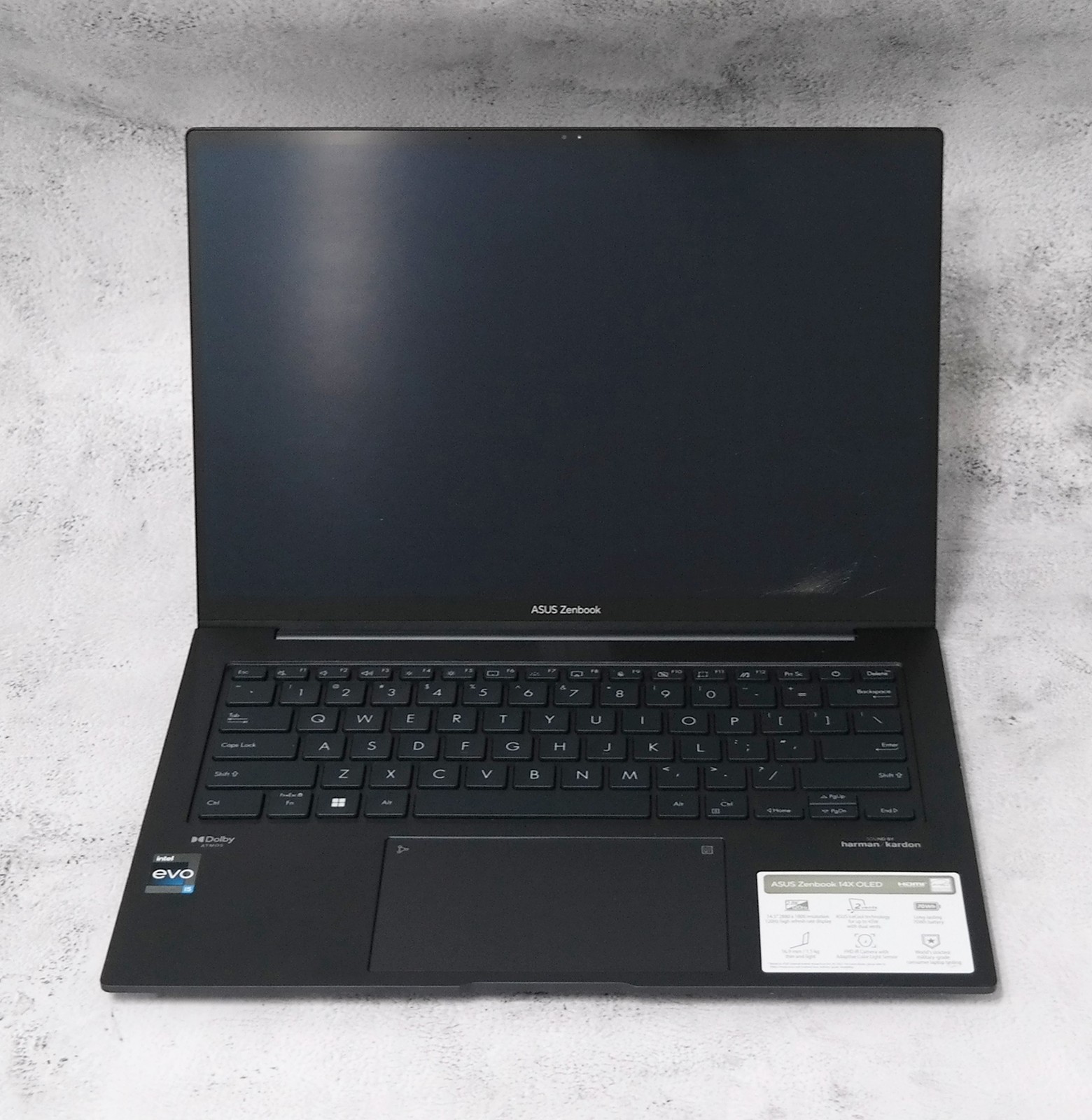 ASUS Zenbook 14X 14″ i5-13500H 8GB RAM DAMAGED